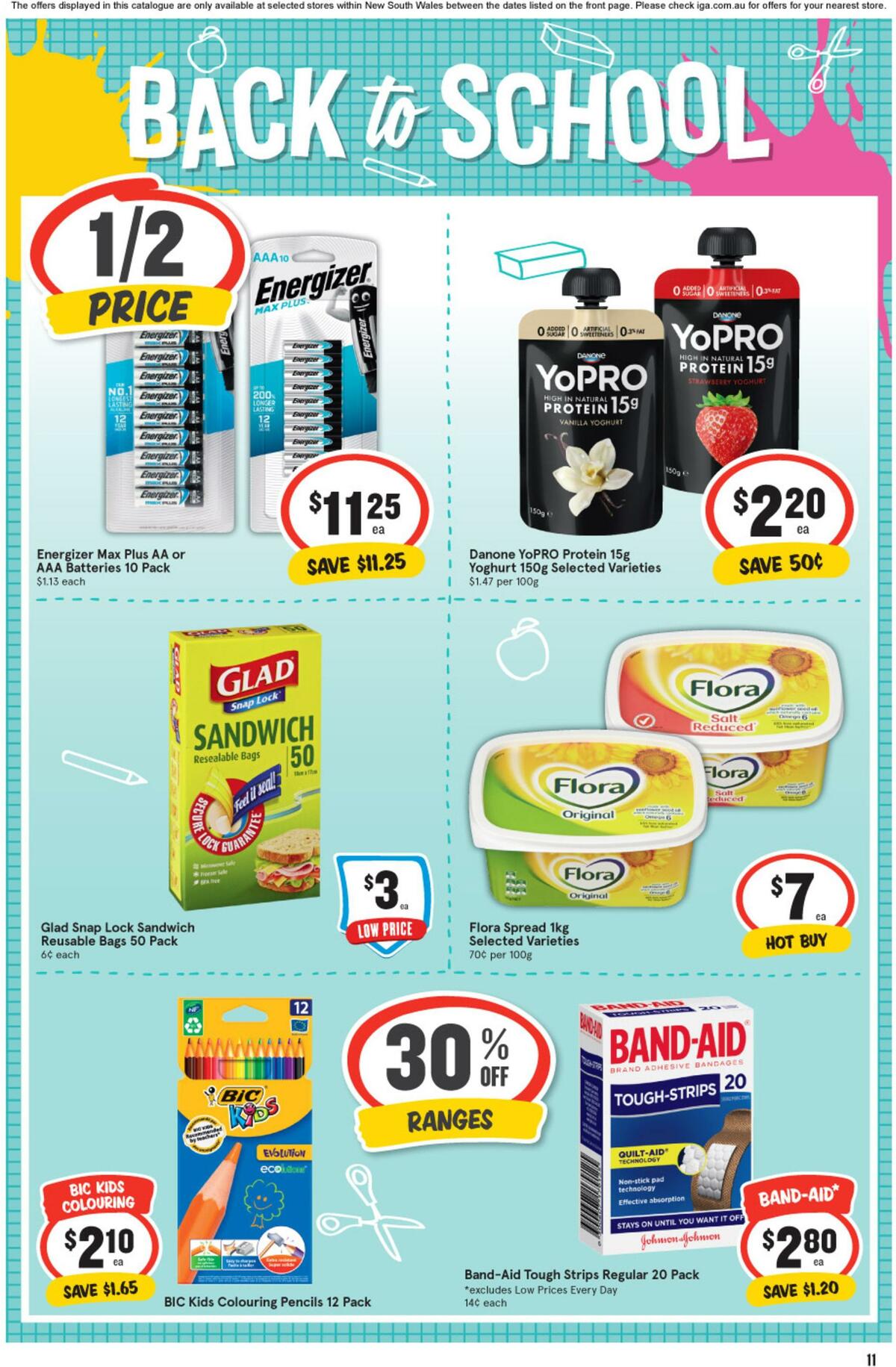 IGA Catalogues from 25 January