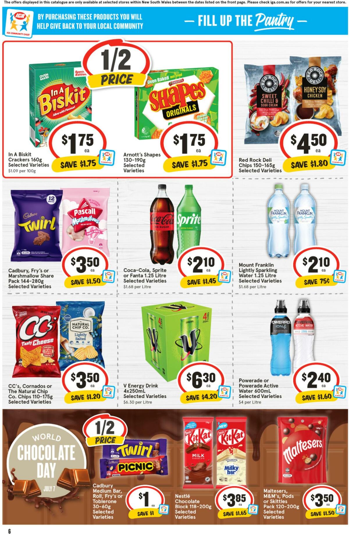 IGA Catalogues from 5 July