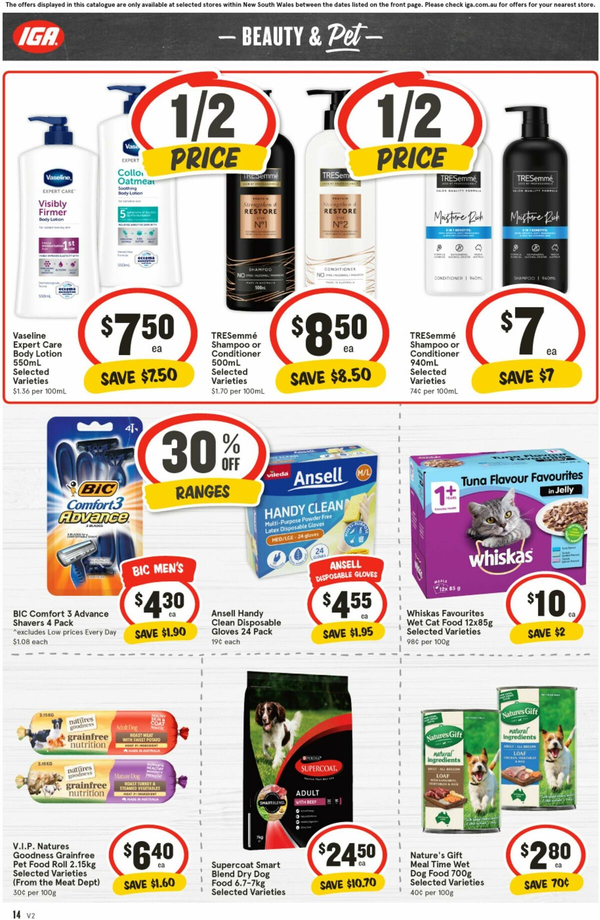 IGA Catalogues from 13 September