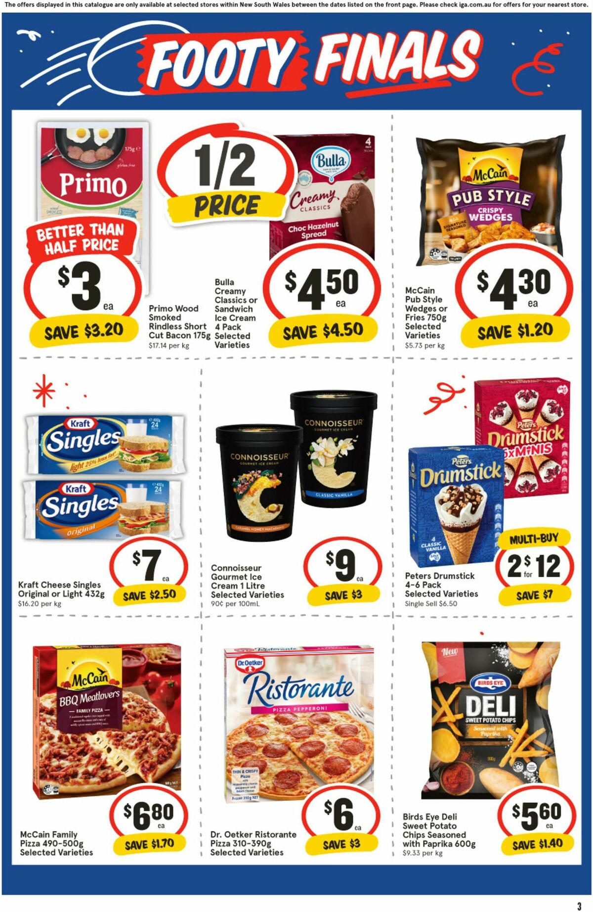 IGA Catalogues from 13 September