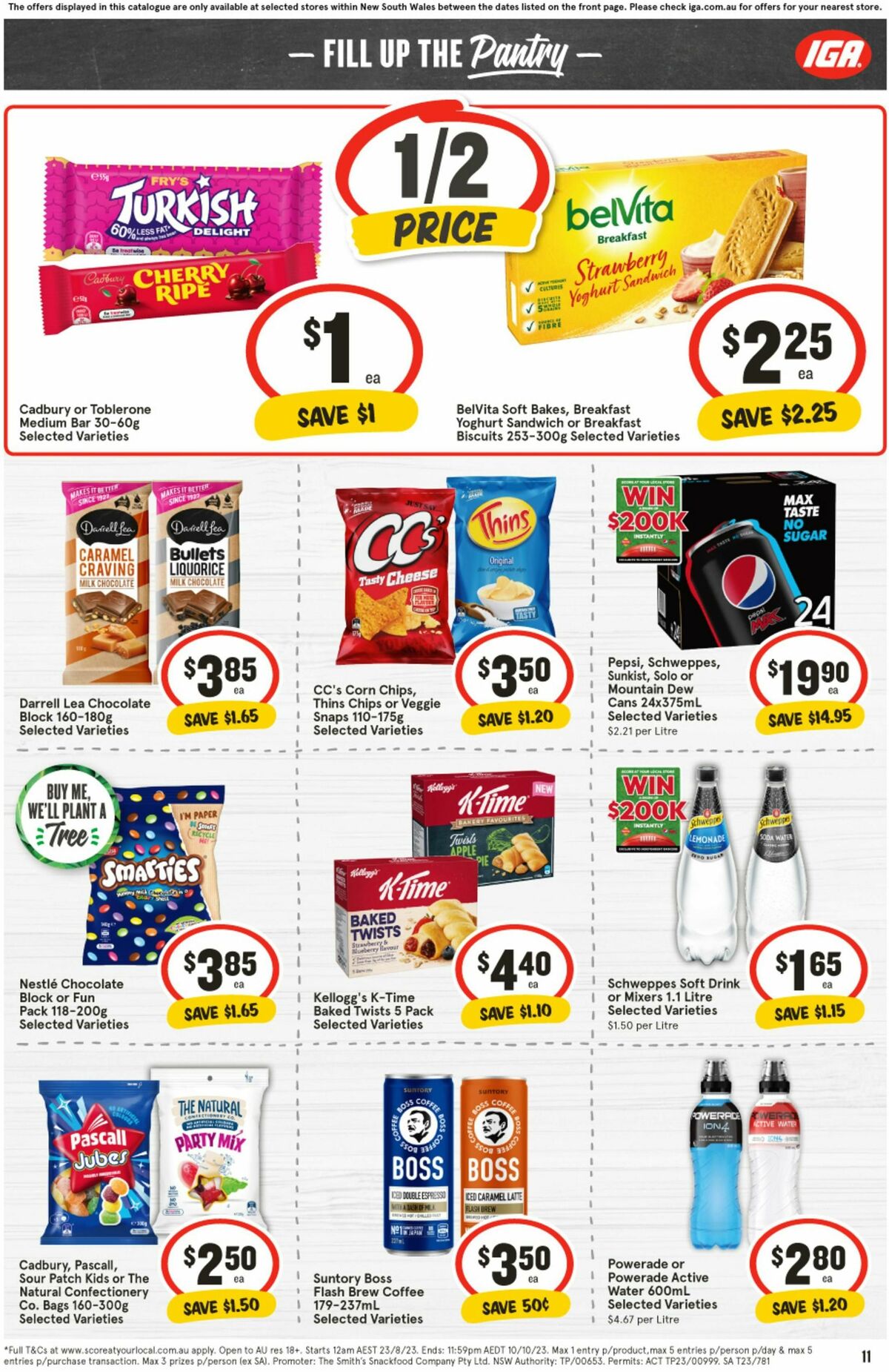 IGA Catalogues from 13 September