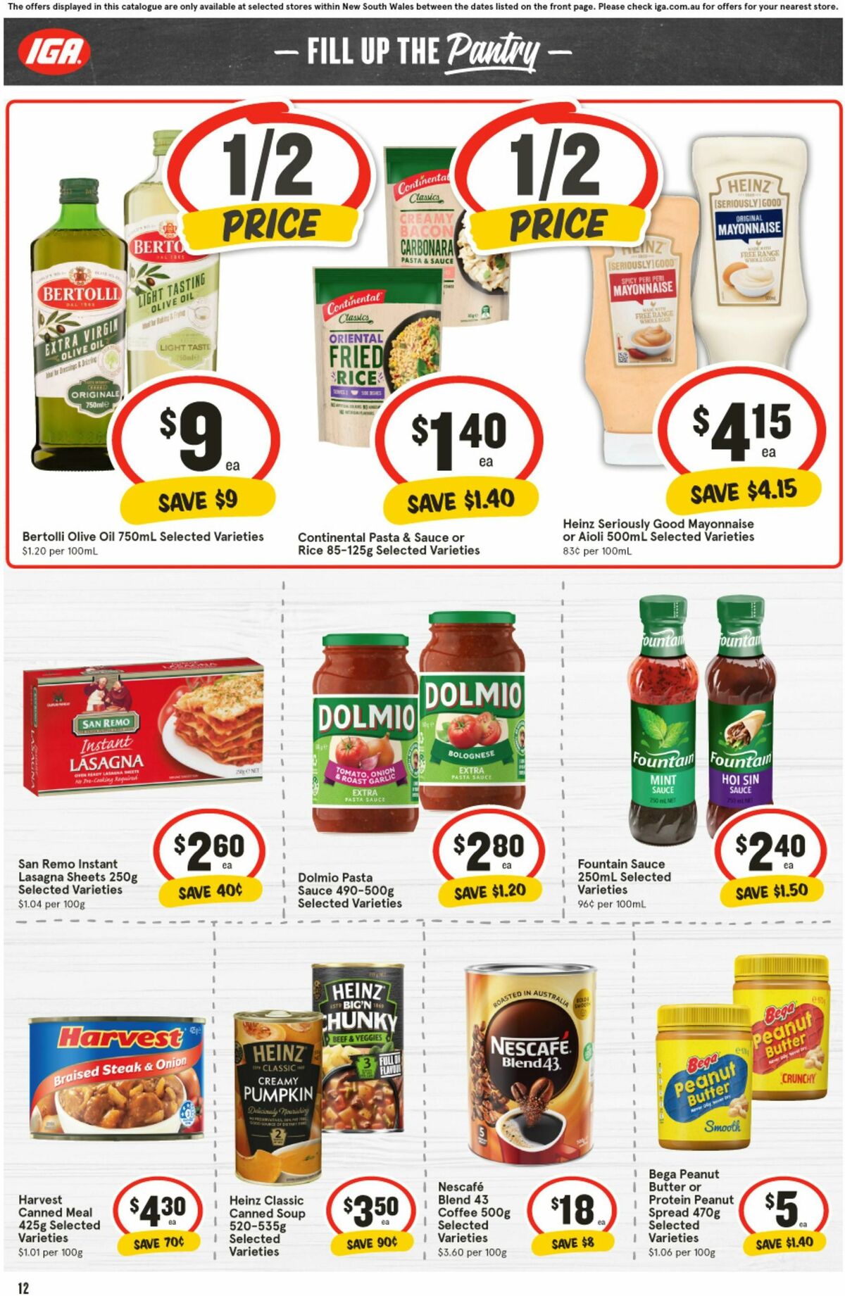 IGA Catalogues from 13 September