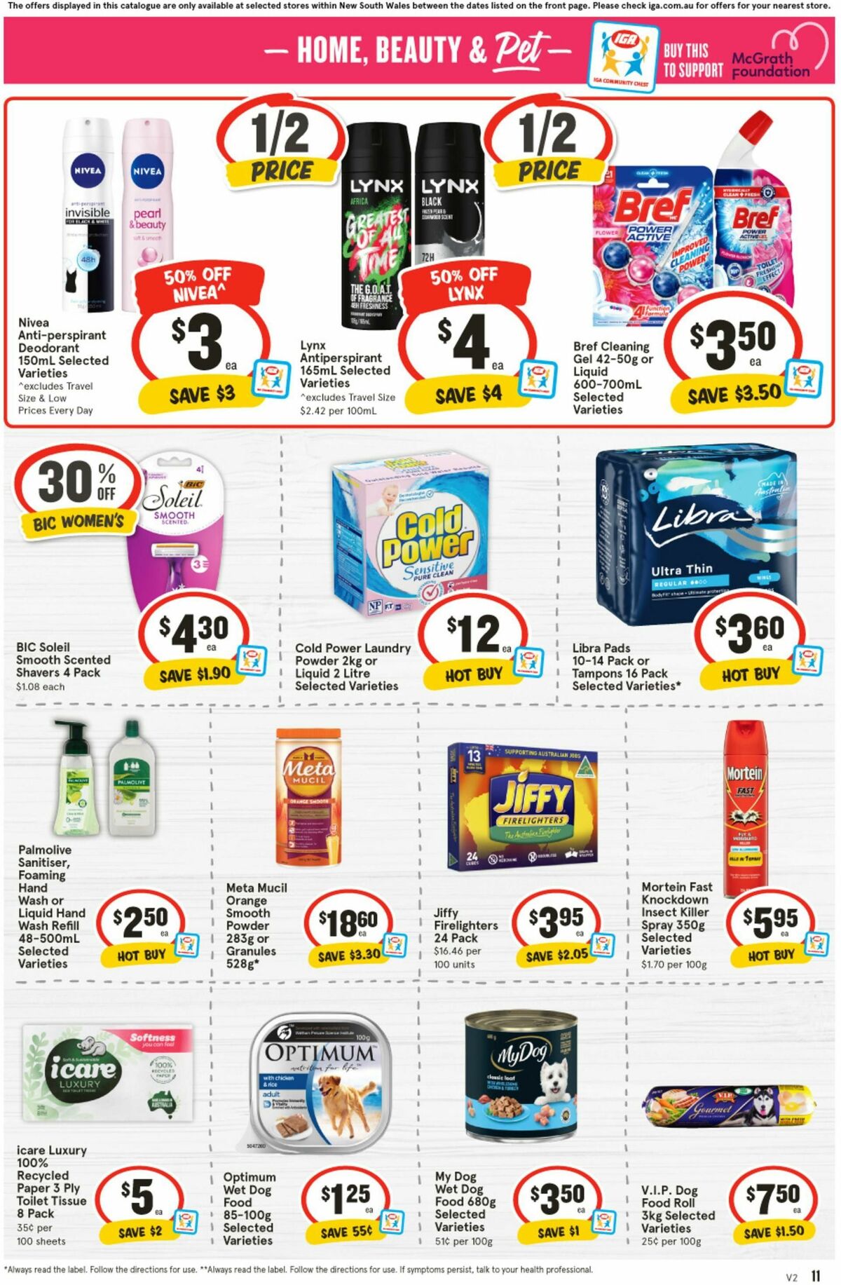 IGA Catalogues from 18 October