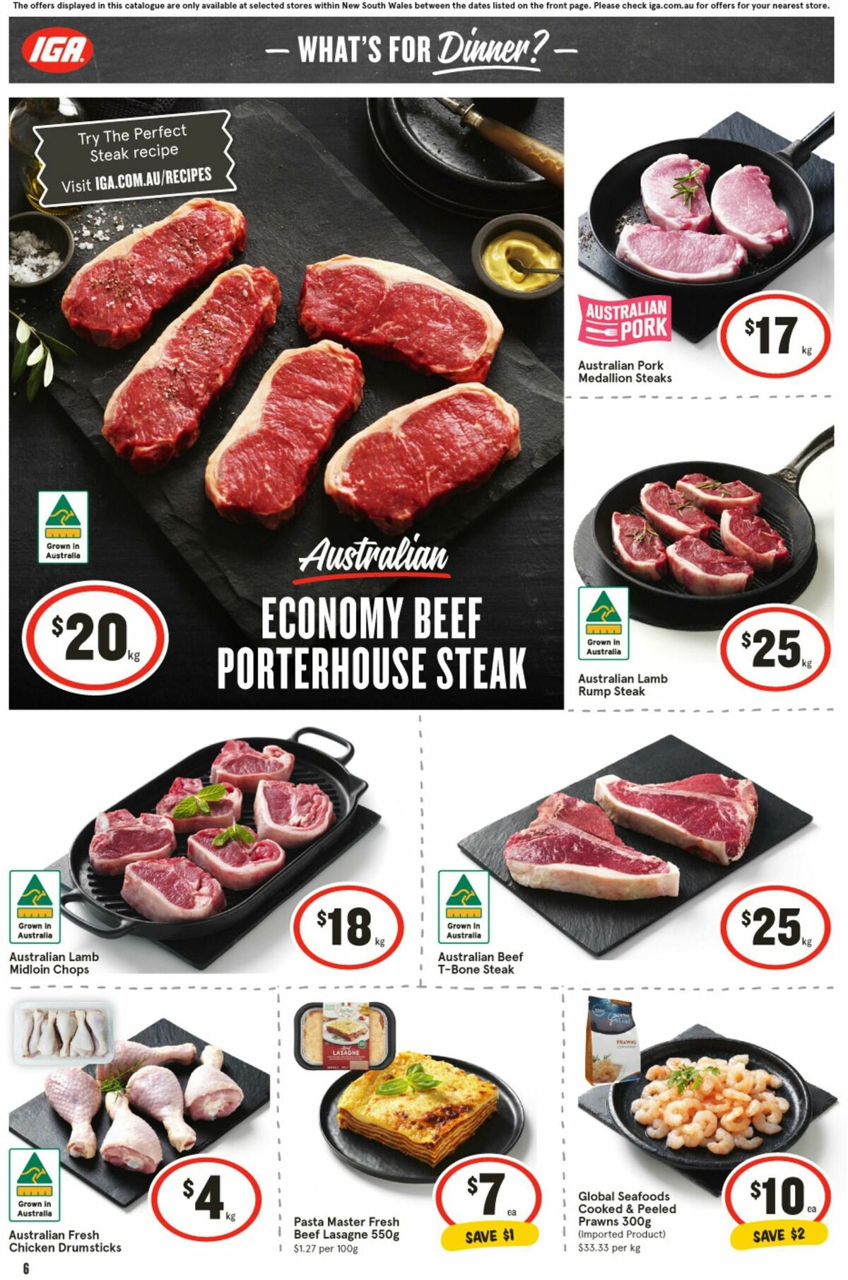 IGA Catalogues from 18 October