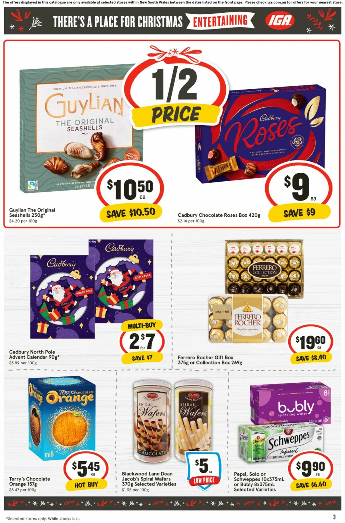 IGA Catalogues from 1 November