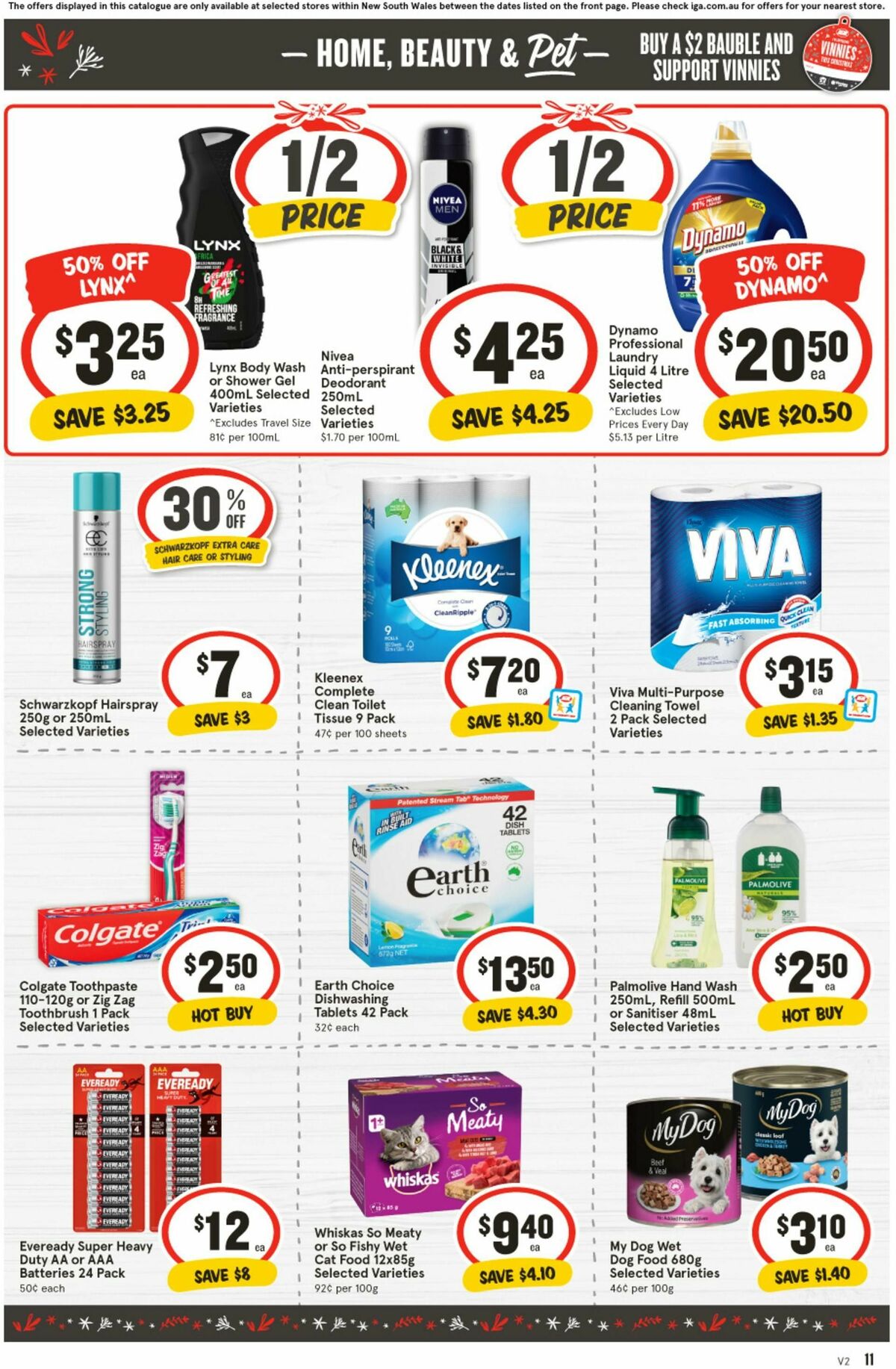 IGA Catalogues from 8 November