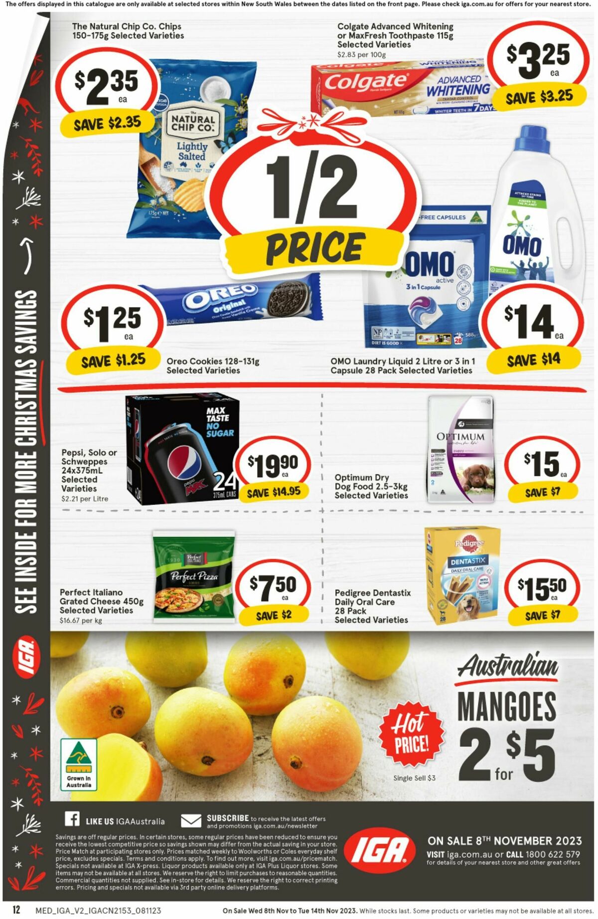 IGA Catalogues from 8 November