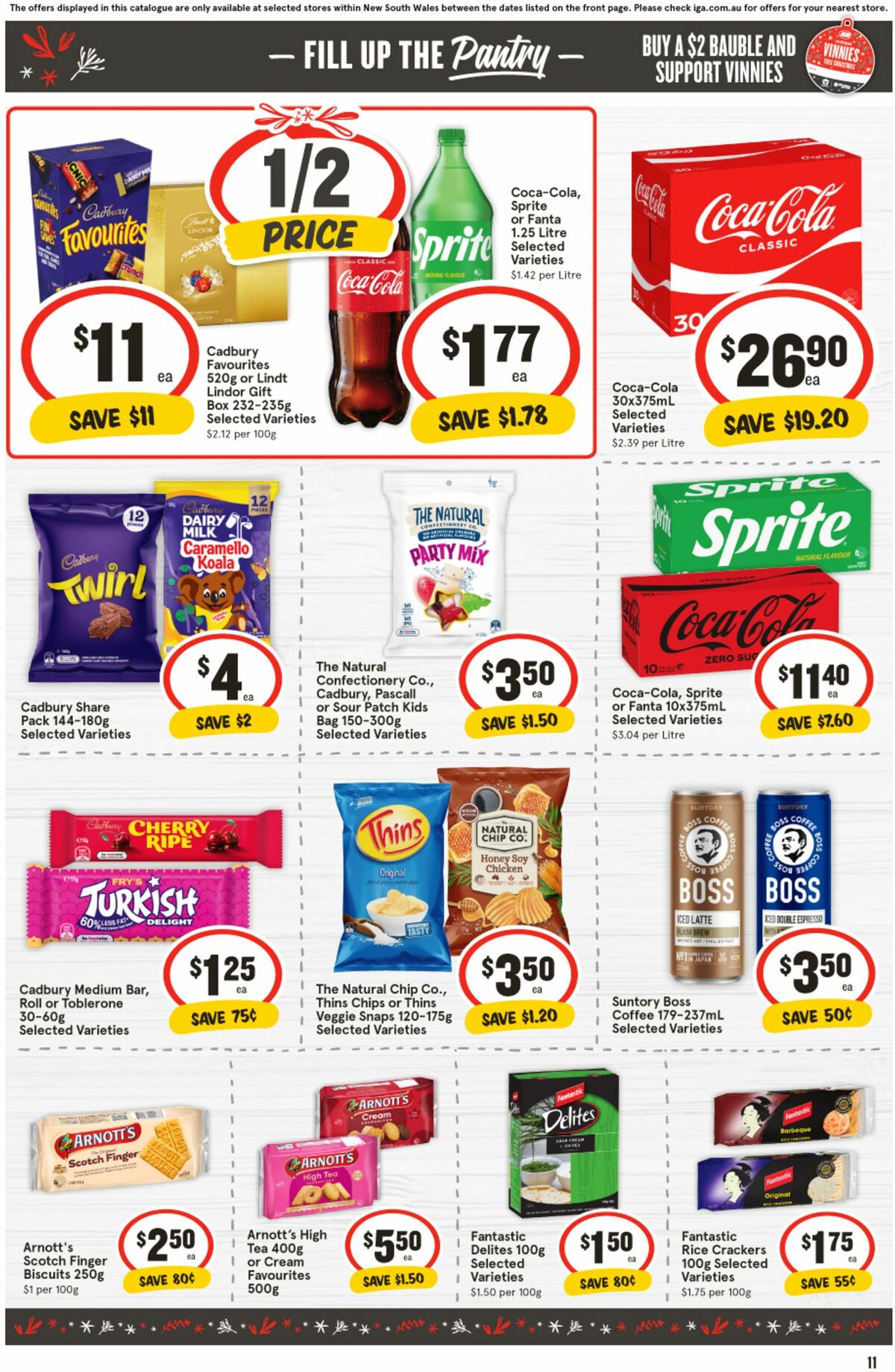 IGA Catalogues from 22 November