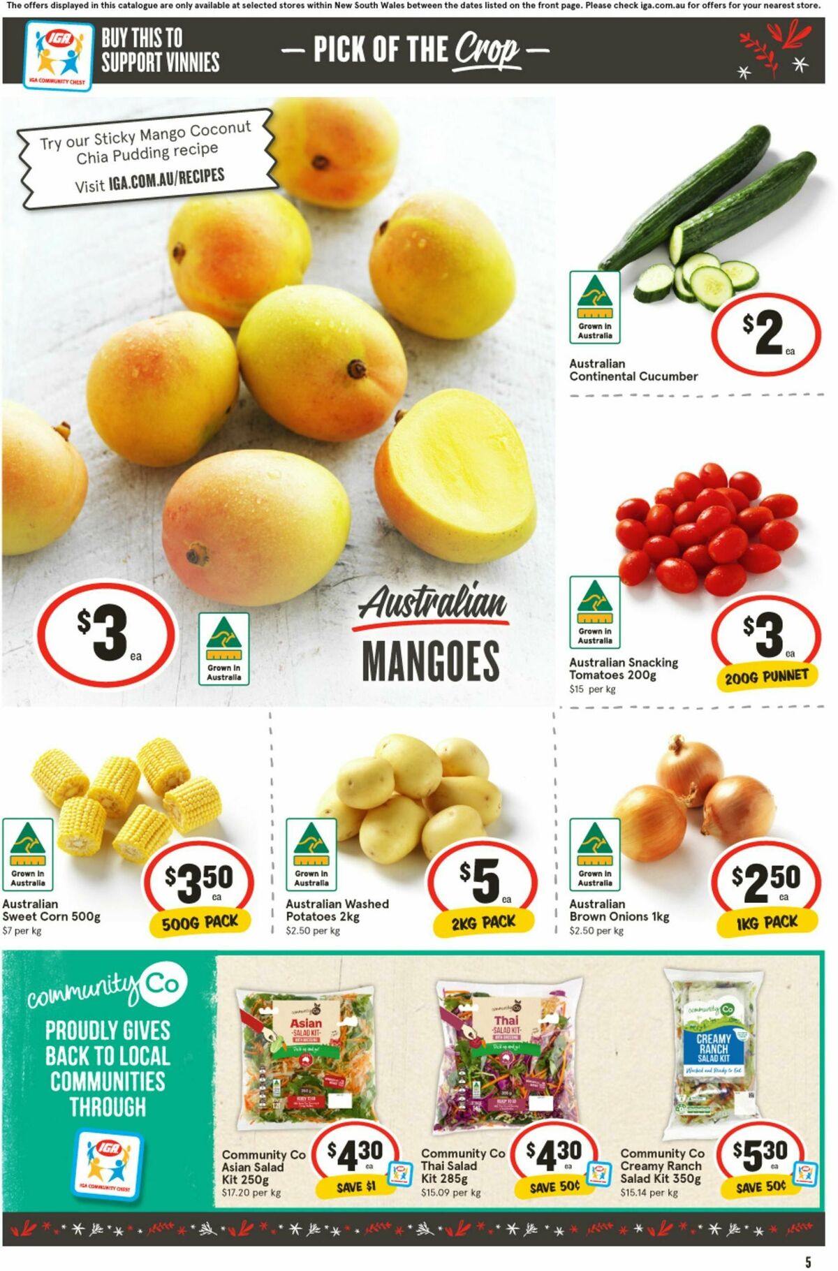 IGA Catalogues from 6 December