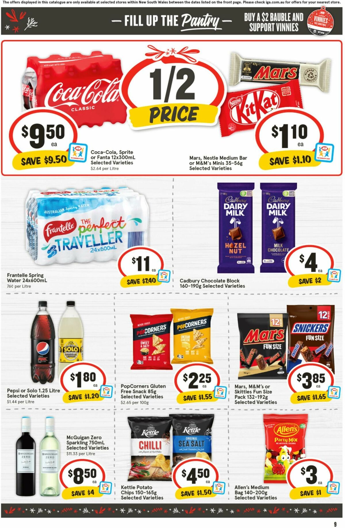 IGA Catalogues from 13 December