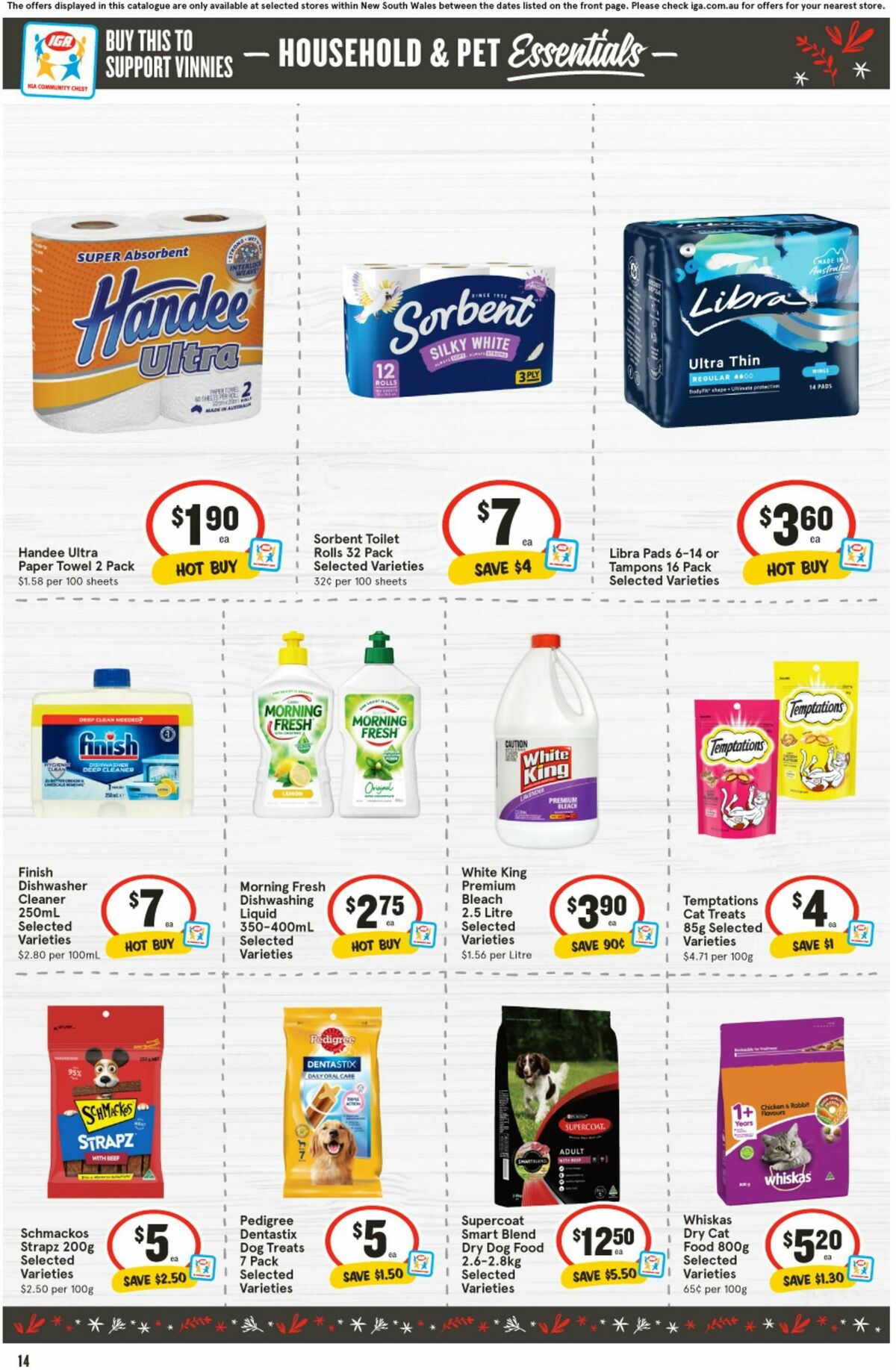 IGA Catalogues from 13 December