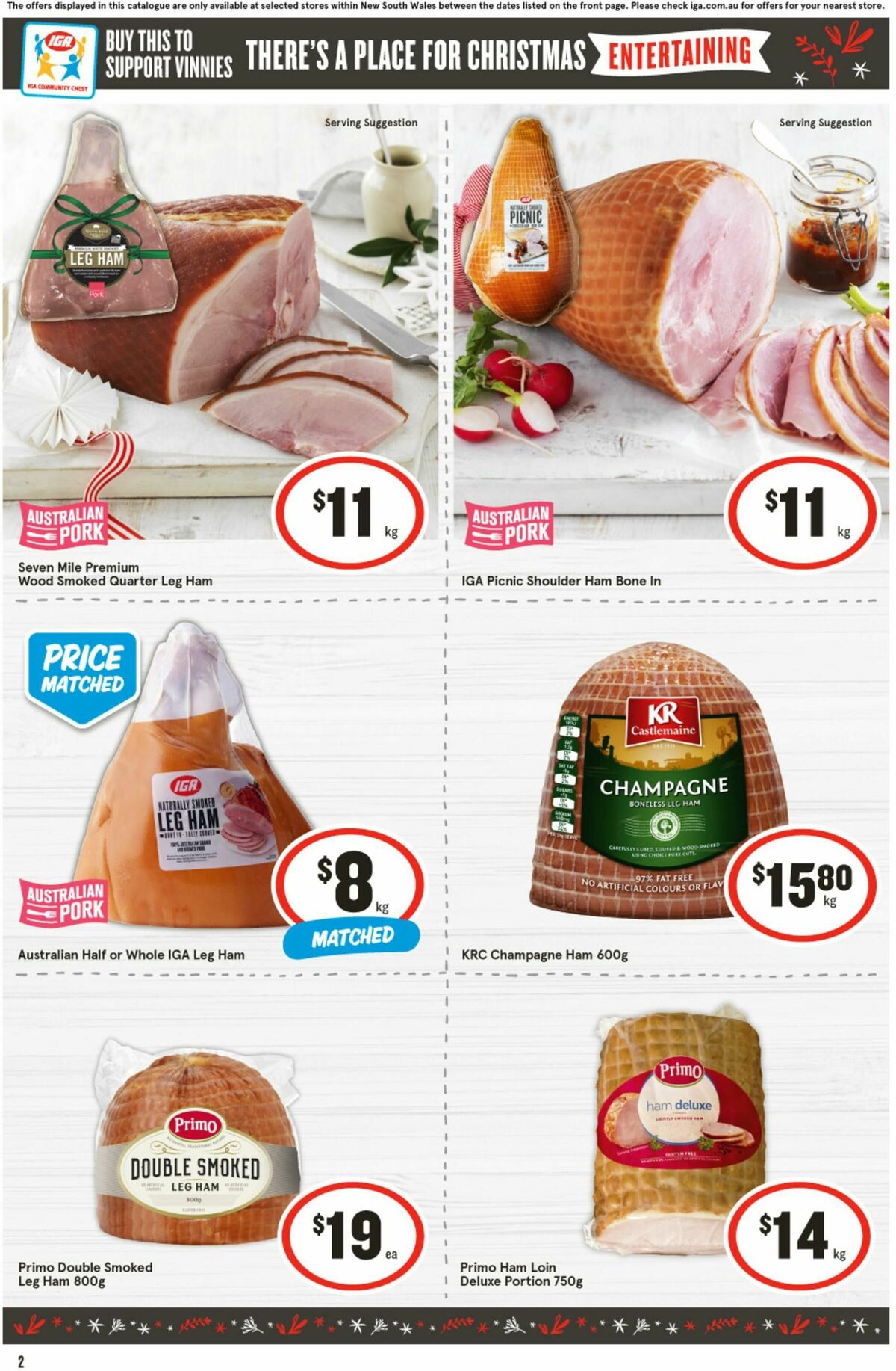 IGA Catalogues from 13 December