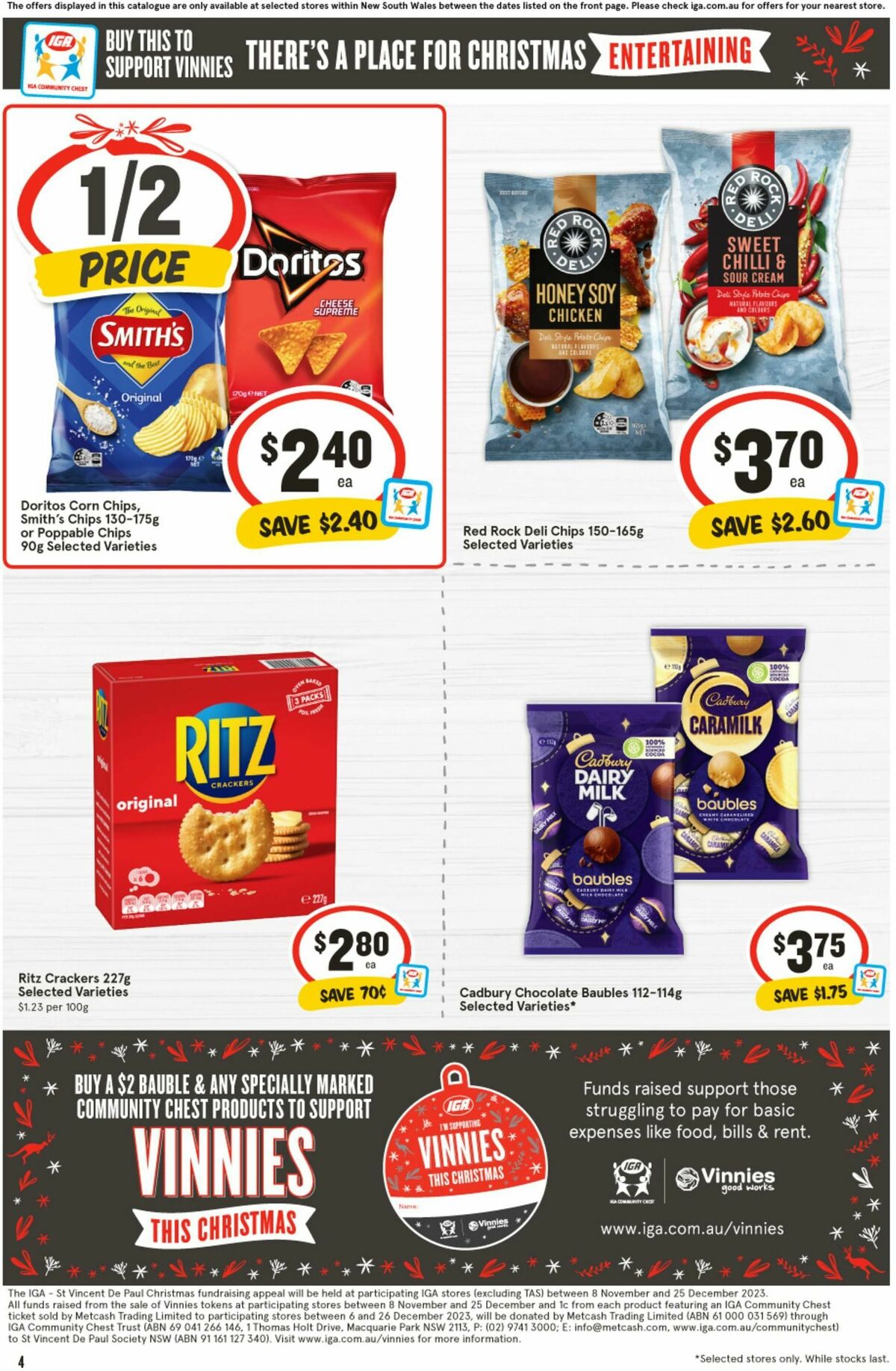 IGA Catalogues from 13 December