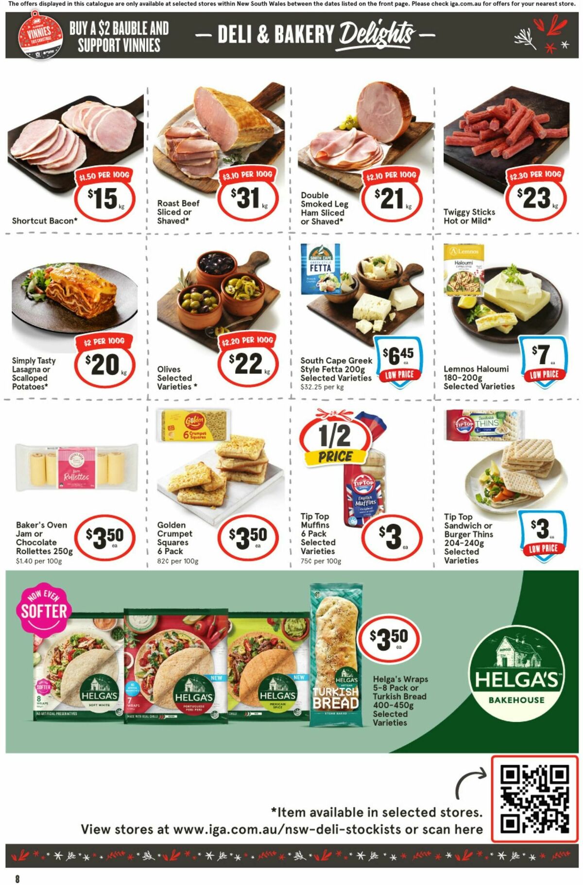 IGA Catalogues from 13 December