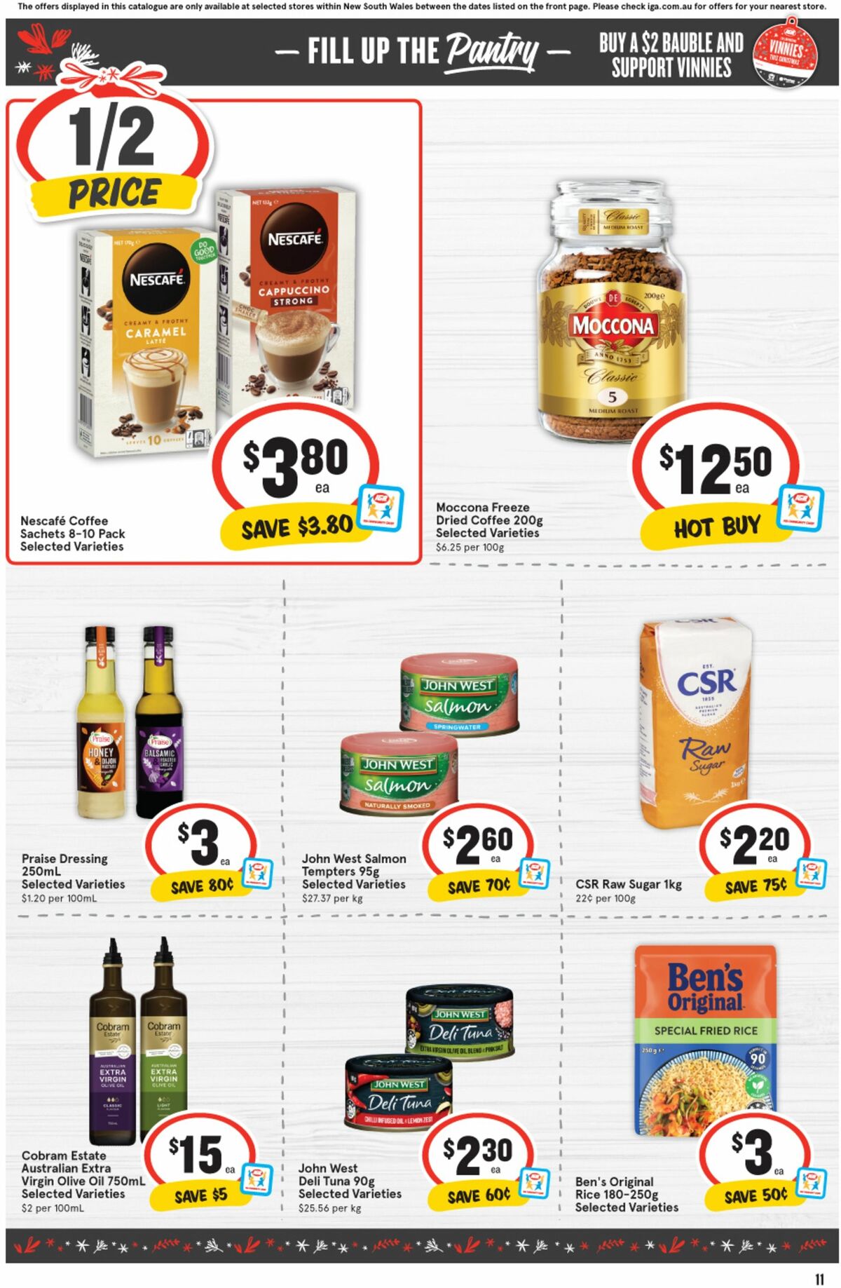 IGA Catalogues from 20 December