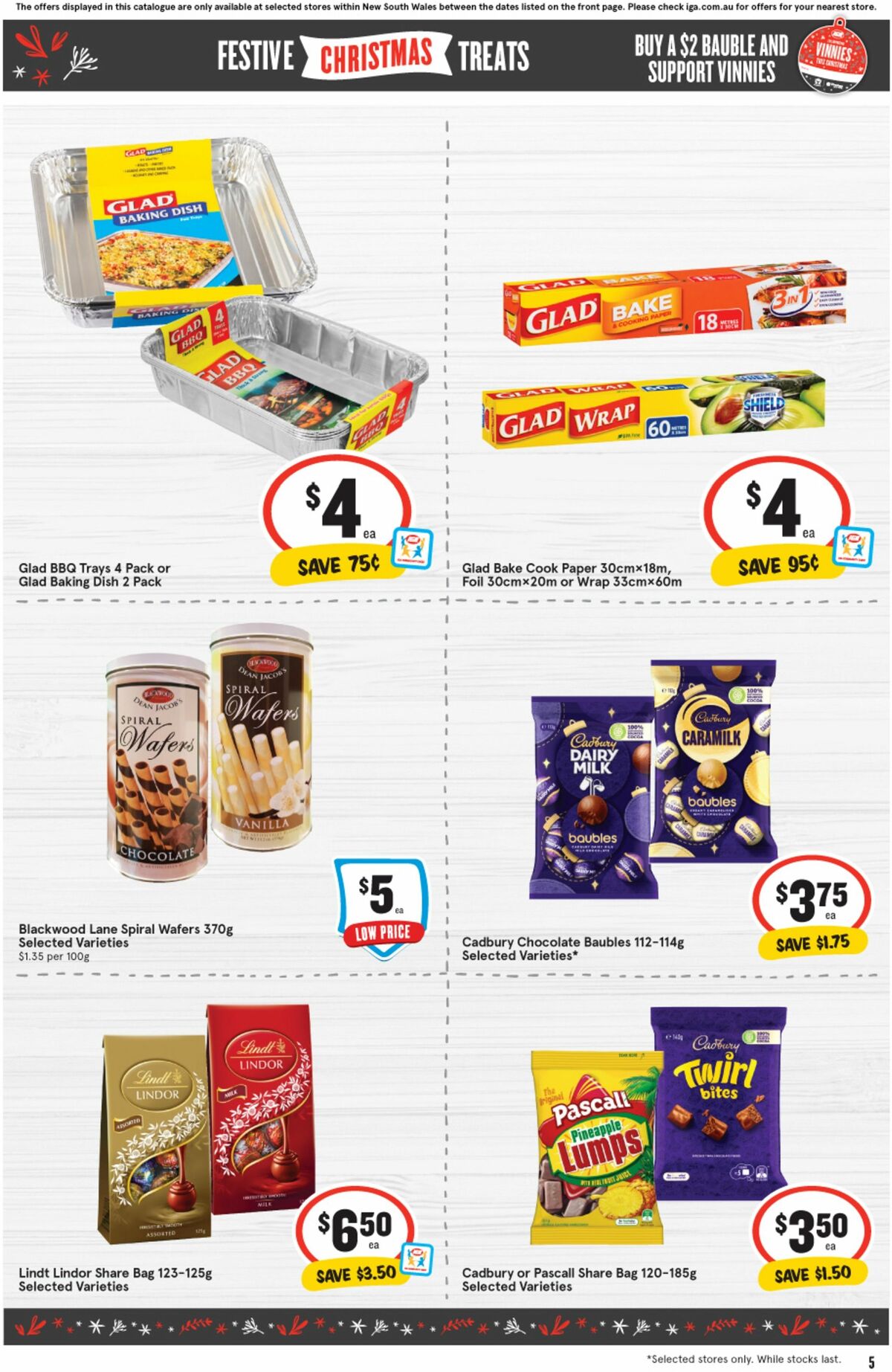 IGA Catalogues from 20 December