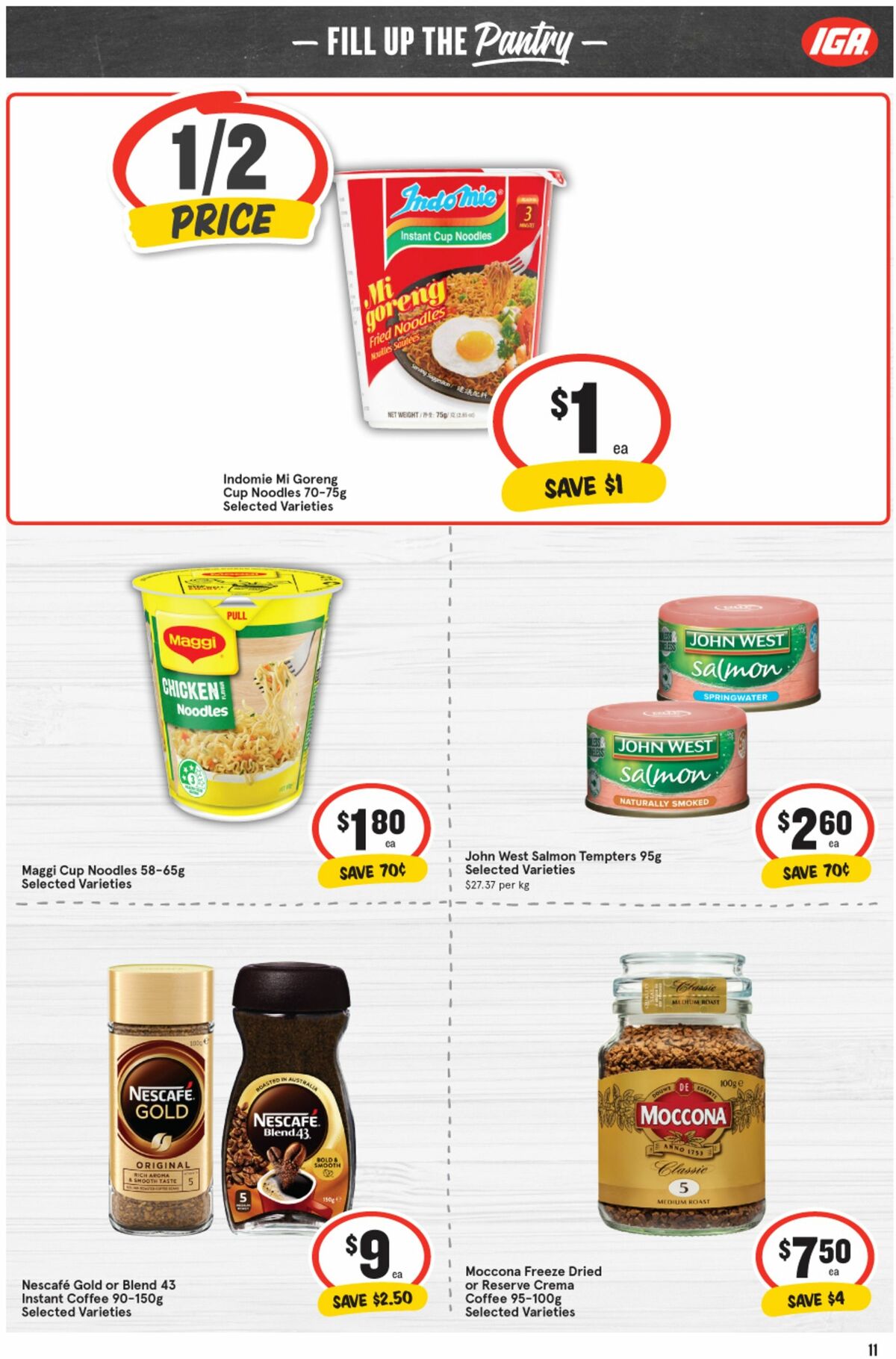 IGA Catalogues from 27 December