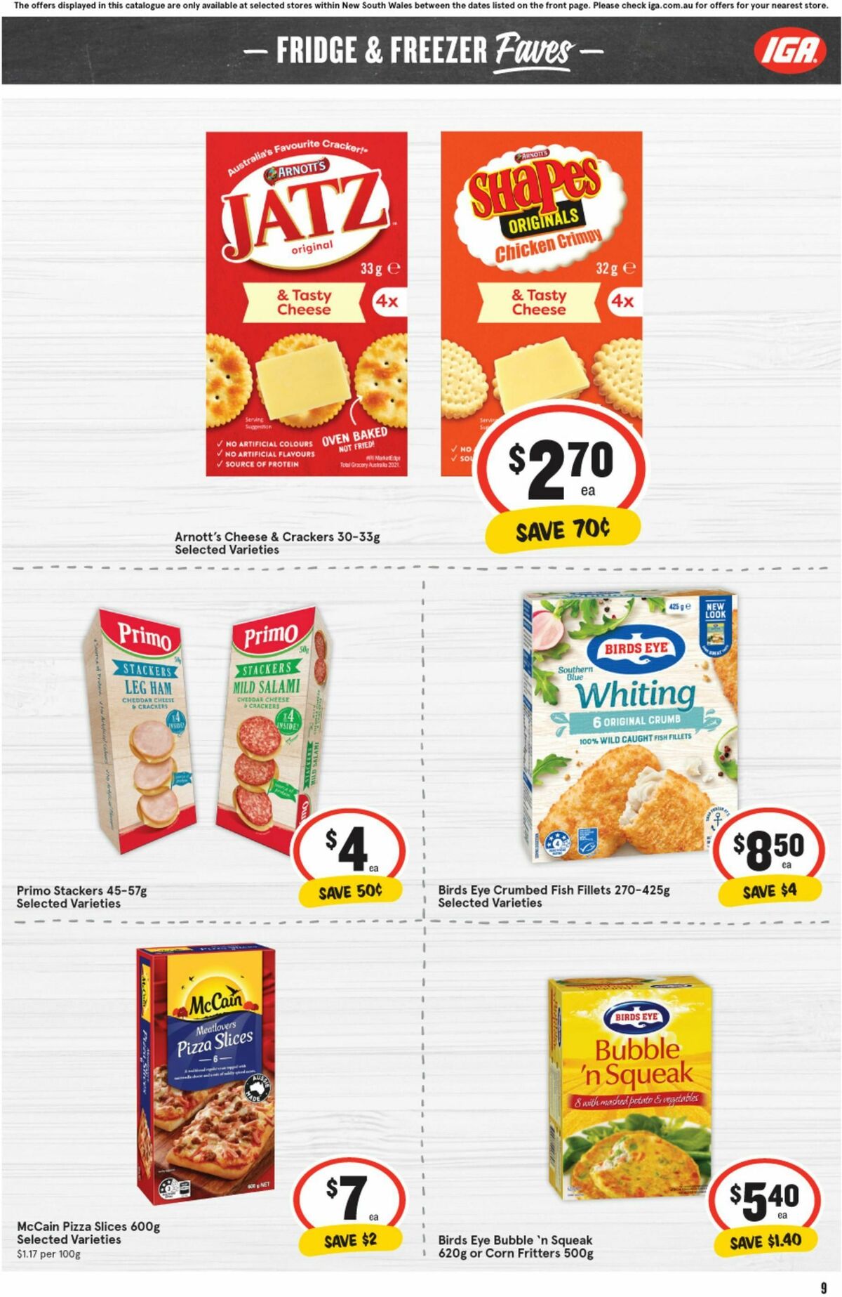 IGA Catalogues from 3 January