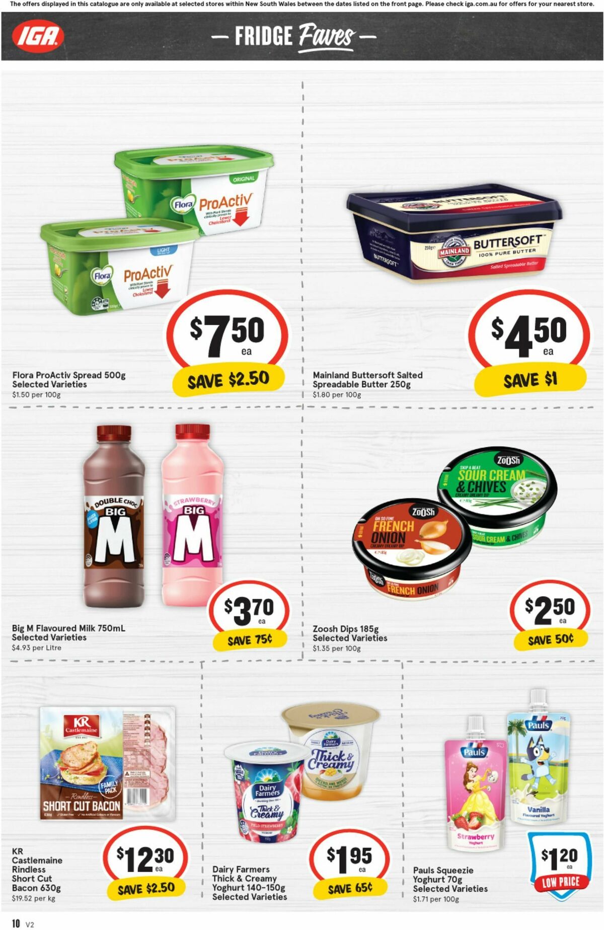 IGA Catalogues from 3 January