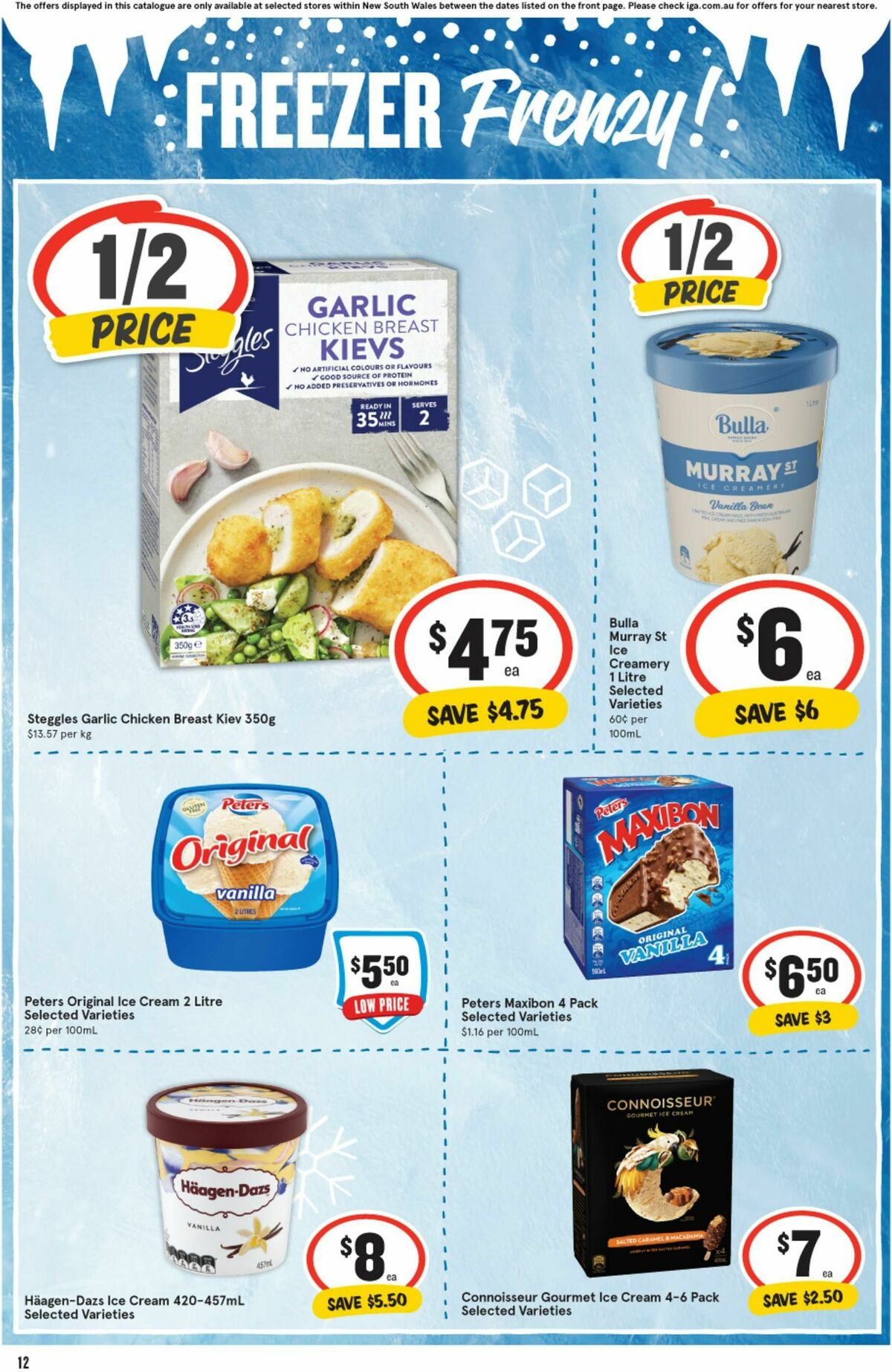 IGA Catalogues from 3 January