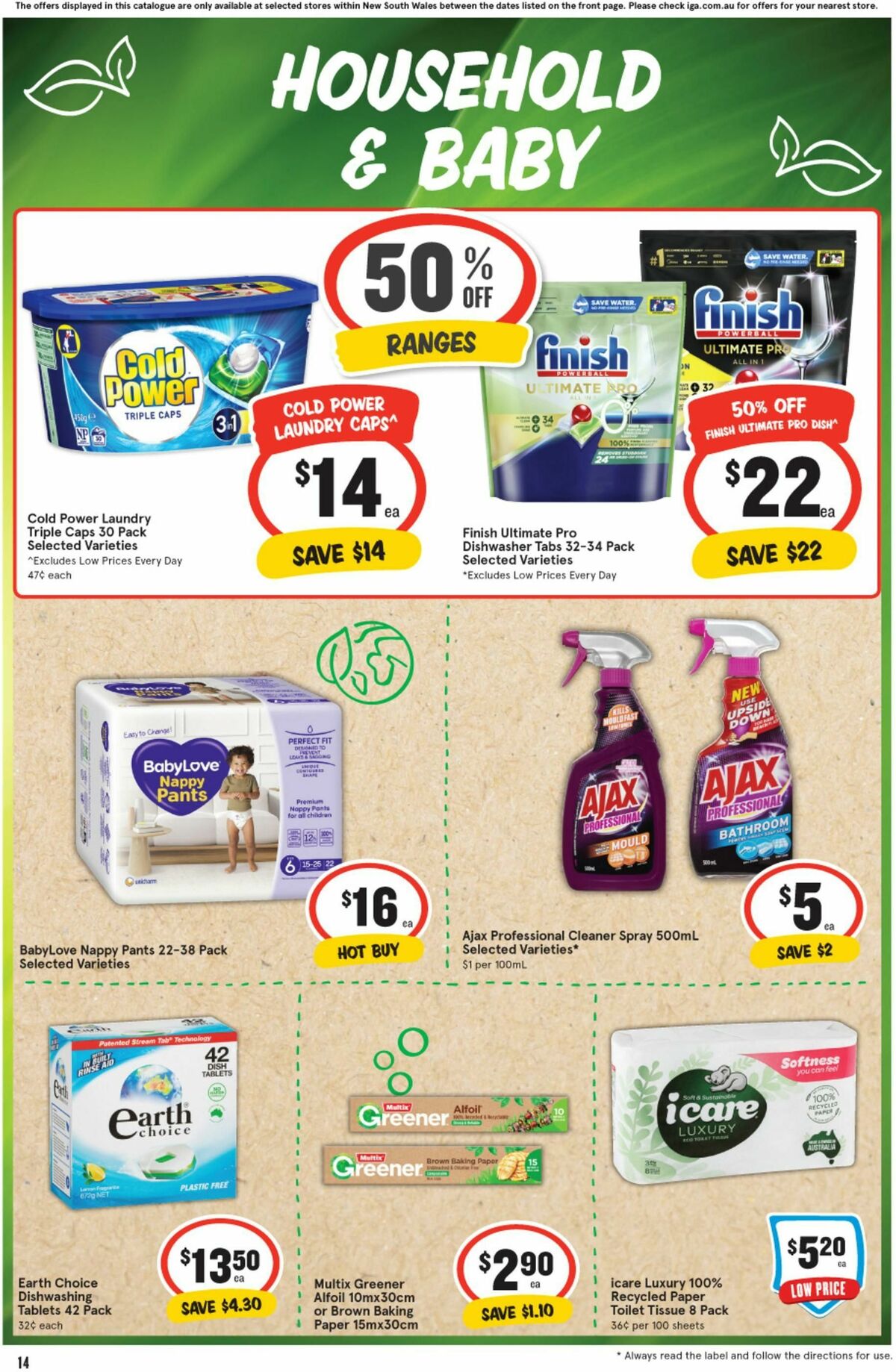 IGA Catalogues from 3 January