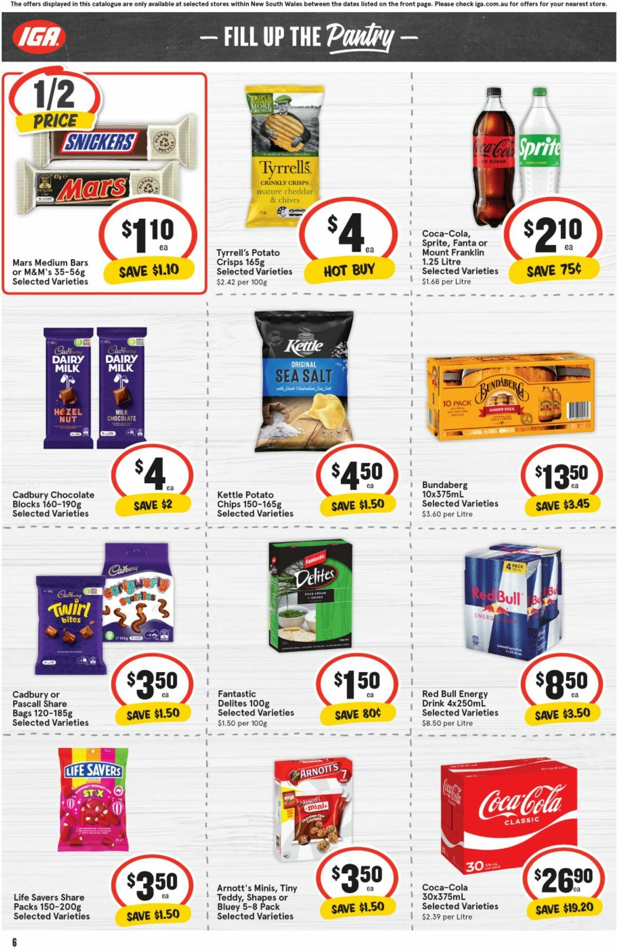 IGA Catalogues from 3 January