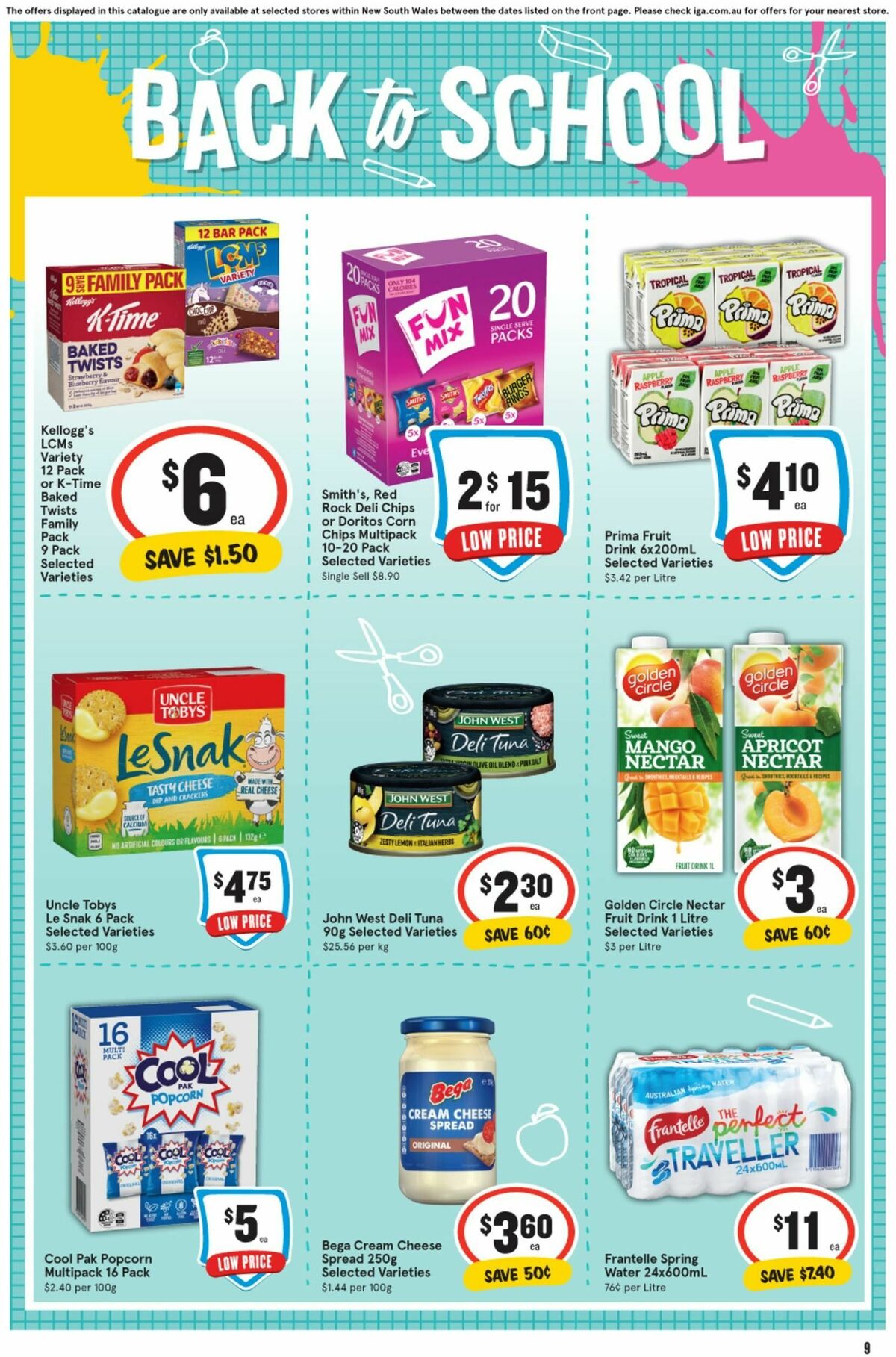 IGA Catalogues from 10 January