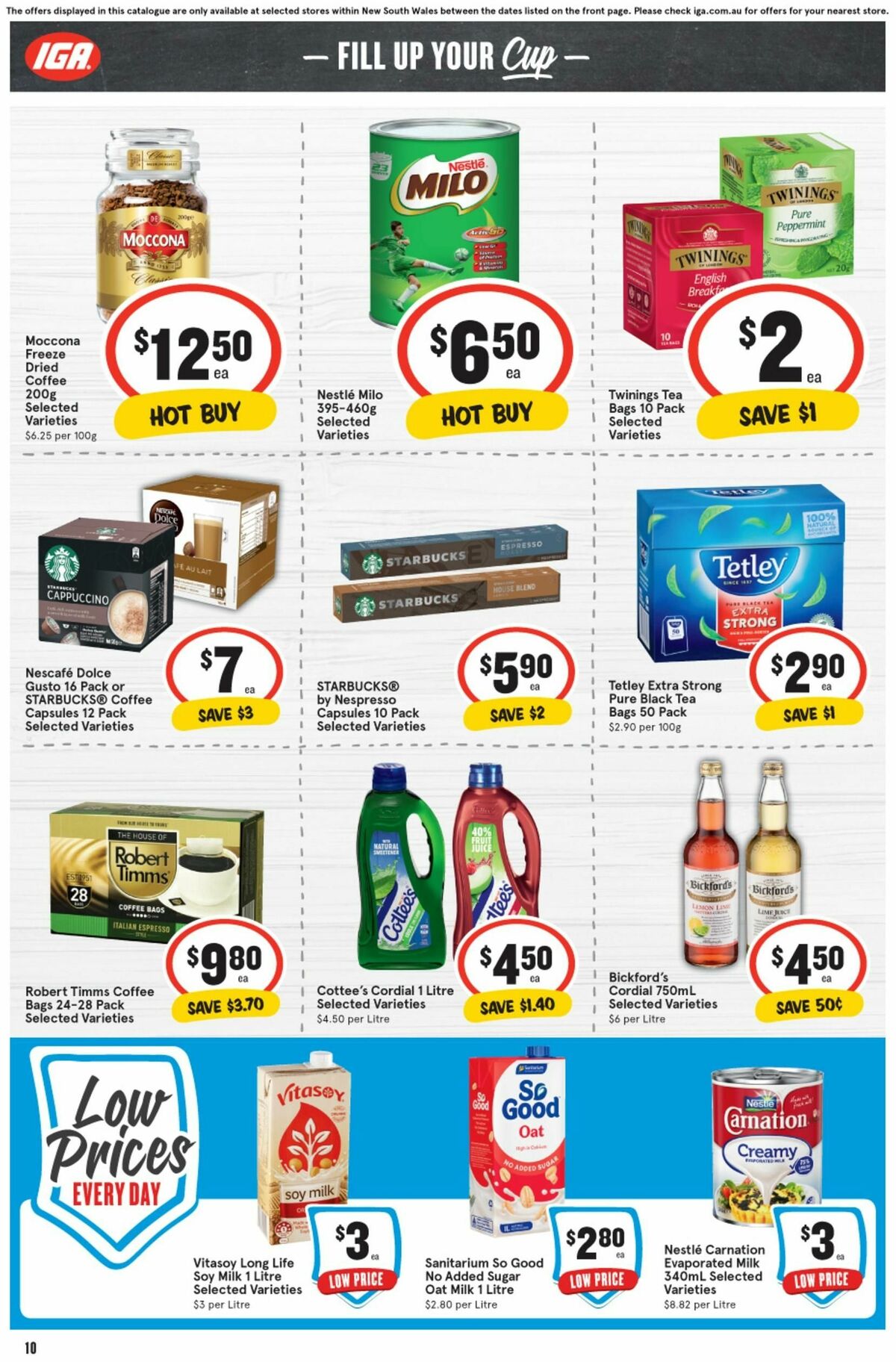 IGA Catalogues from 10 January