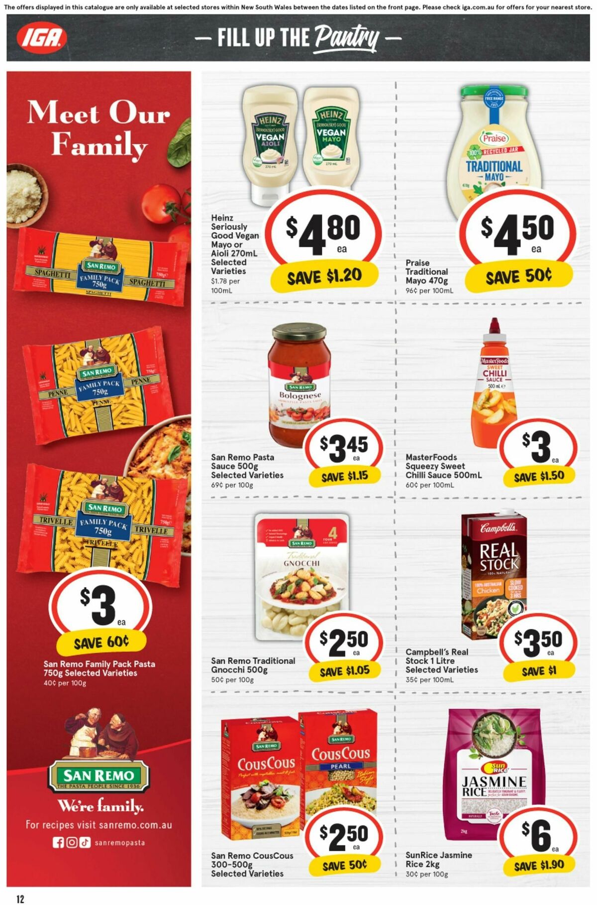 IGA Catalogues from 10 January