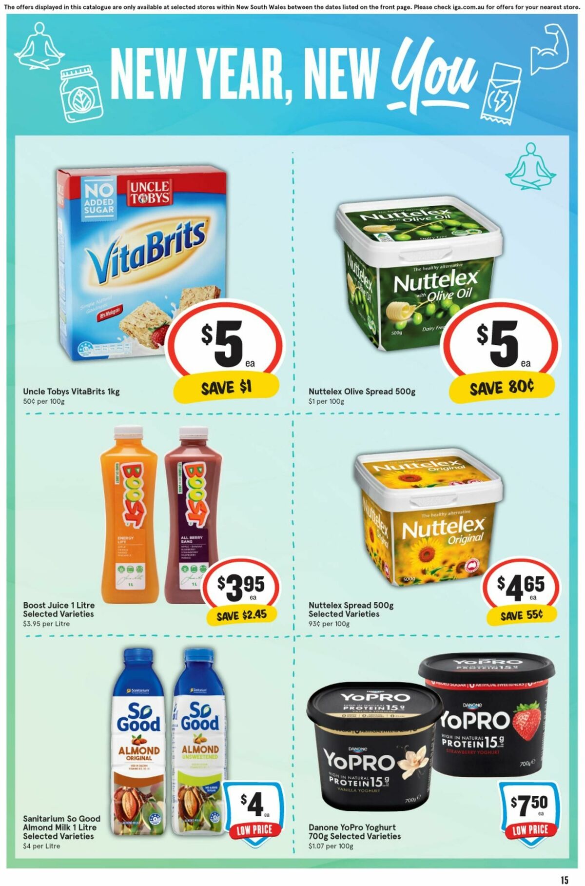 IGA Catalogues from 10 January