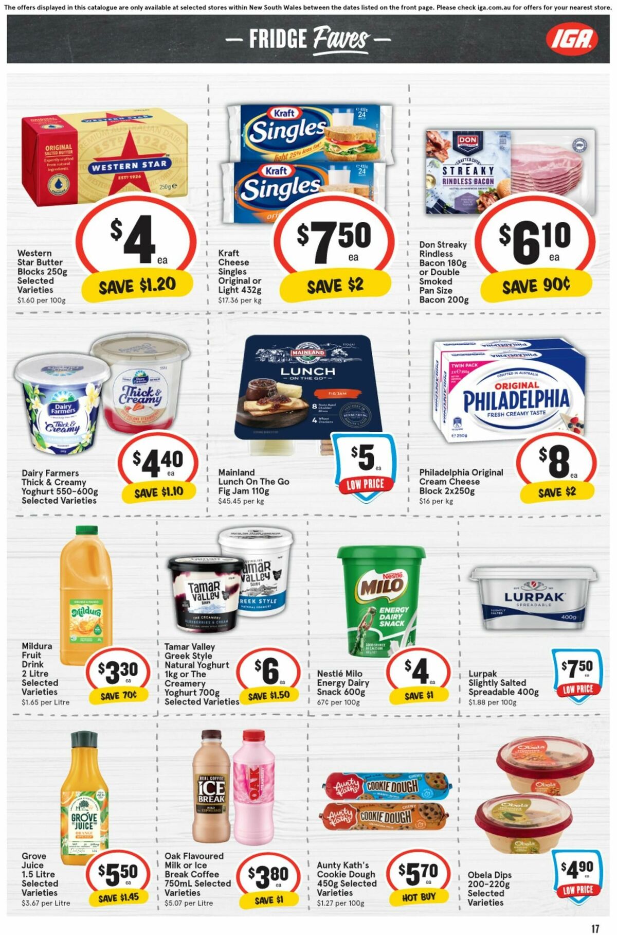 IGA Catalogues from 10 January