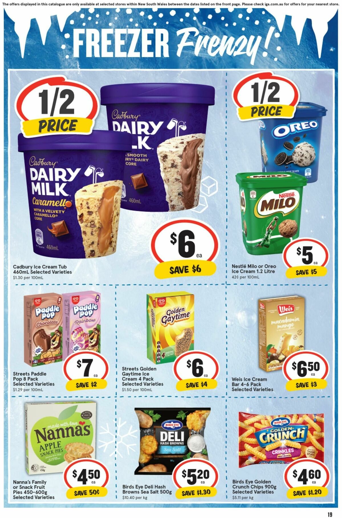 IGA Catalogues from 10 January