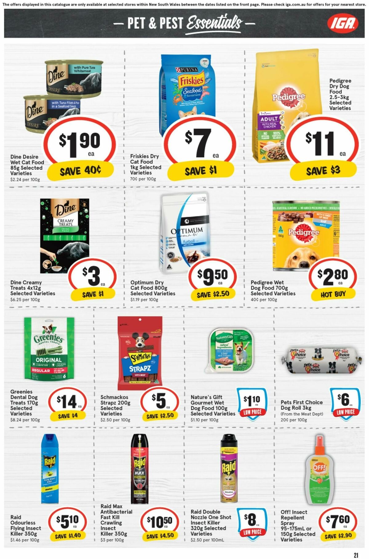 IGA Catalogues from 10 January