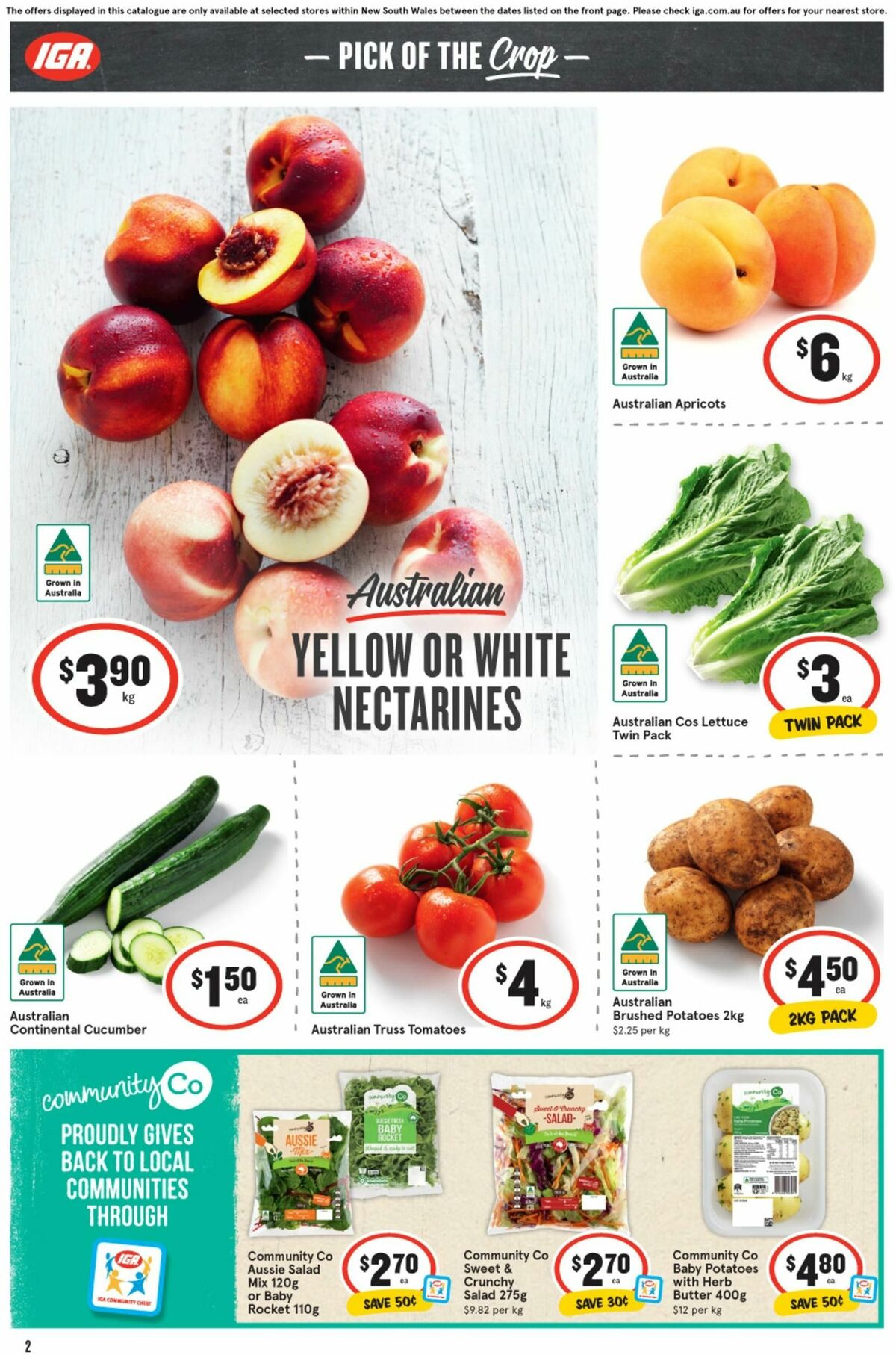 IGA Catalogues from 10 January