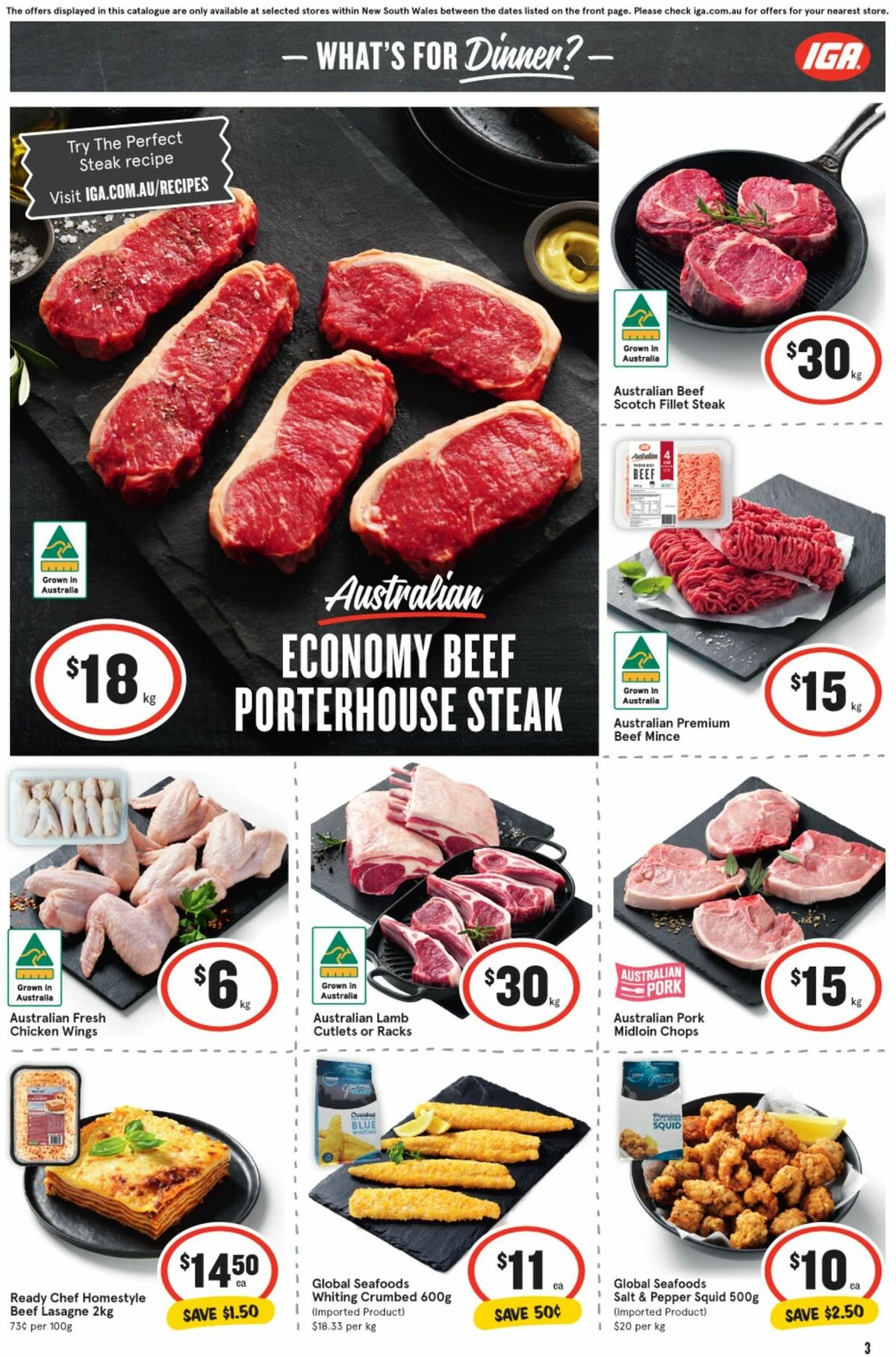 IGA Catalogues from 10 January