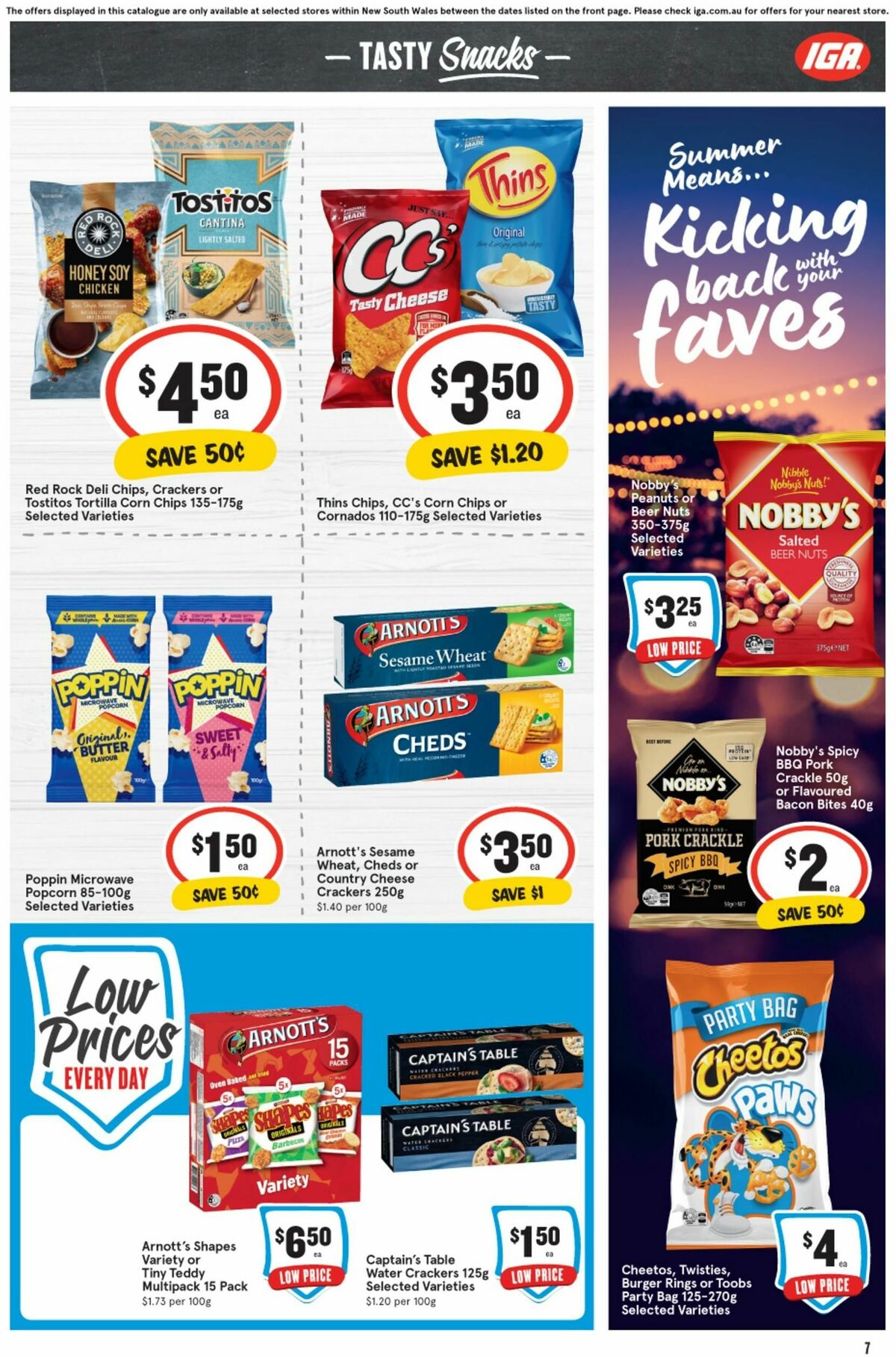 IGA Catalogues from 10 January