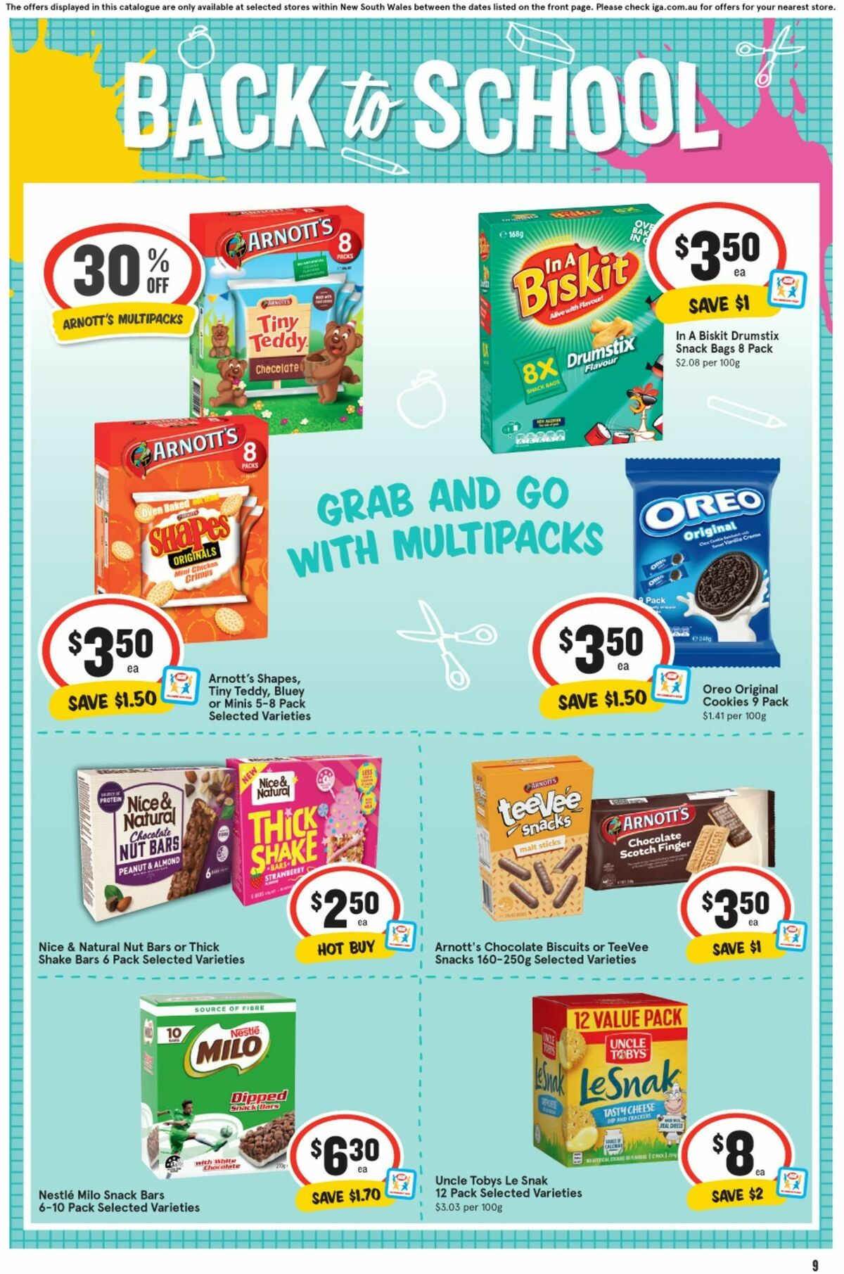 IGA Catalogues from 17 January