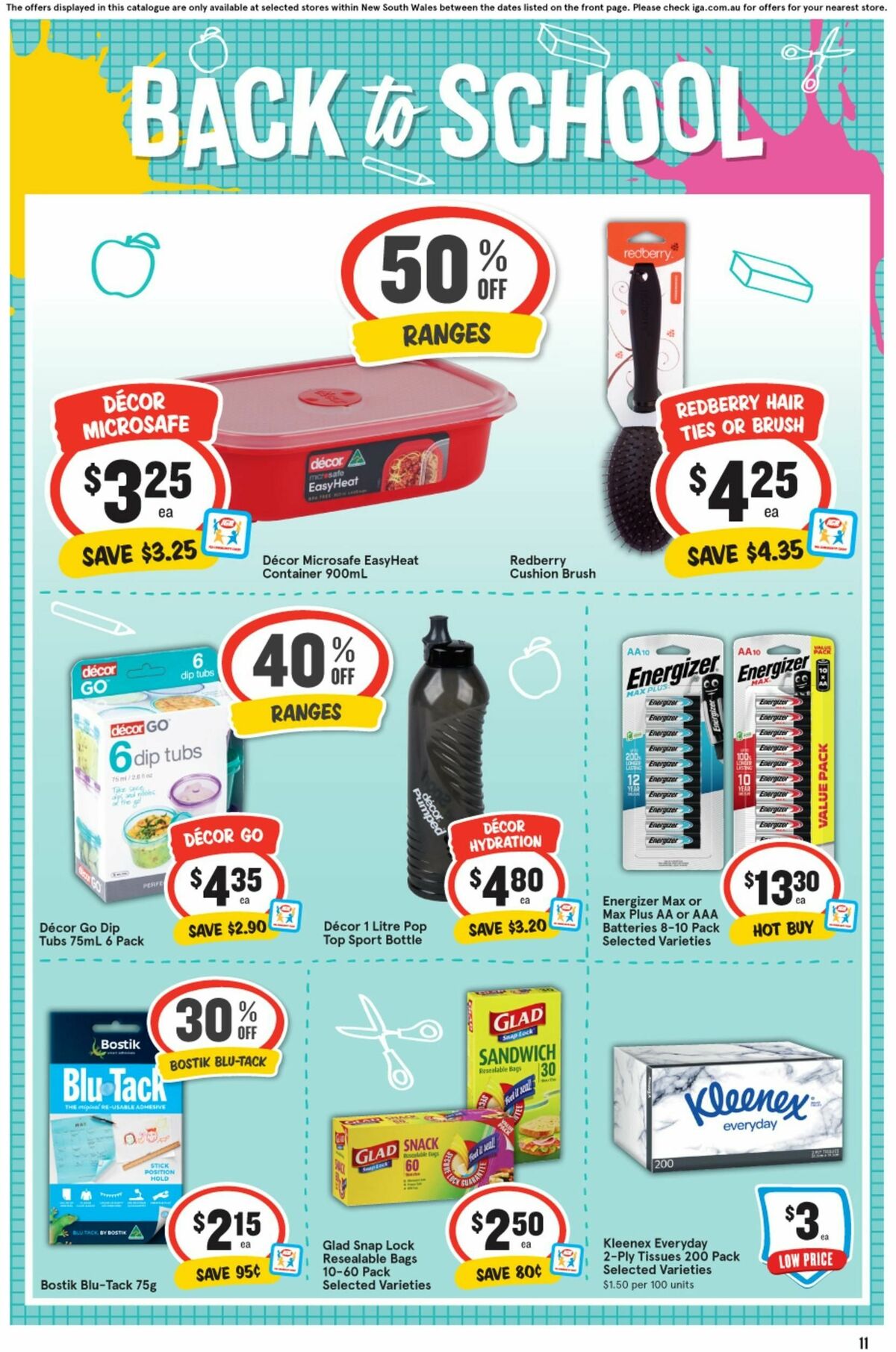 IGA Catalogues from 17 January