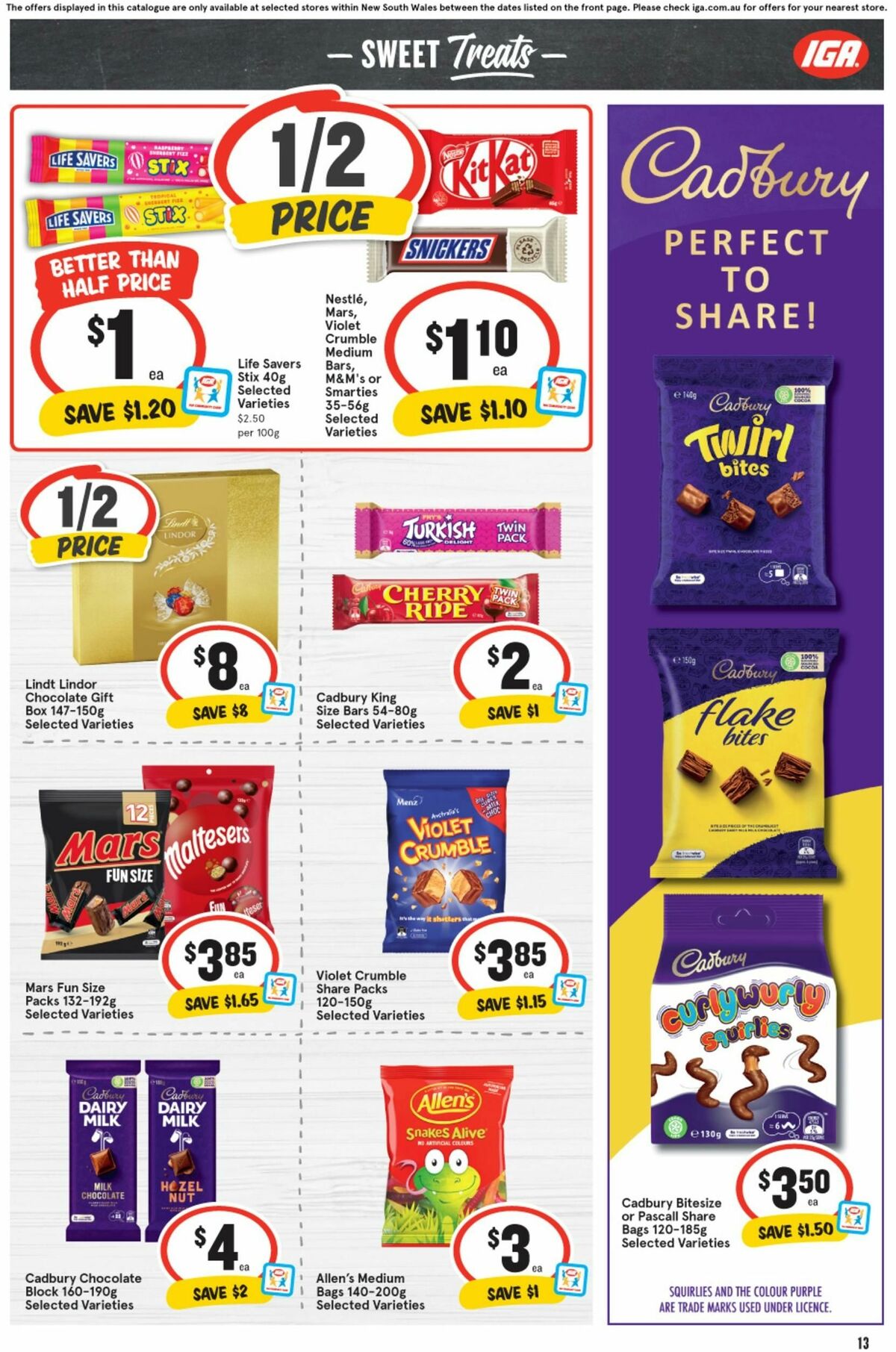 IGA Catalogues from 17 January