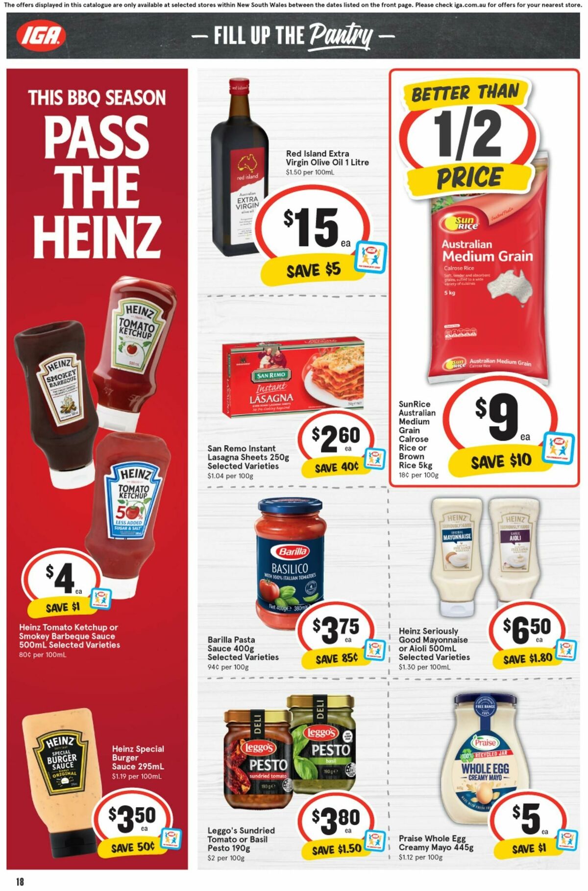 IGA Catalogues from 17 January