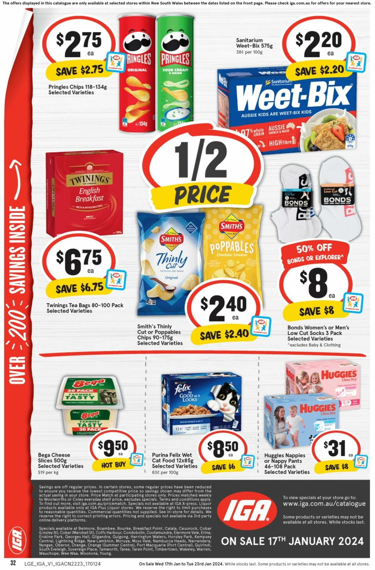 IGA Catalogues from 17 January