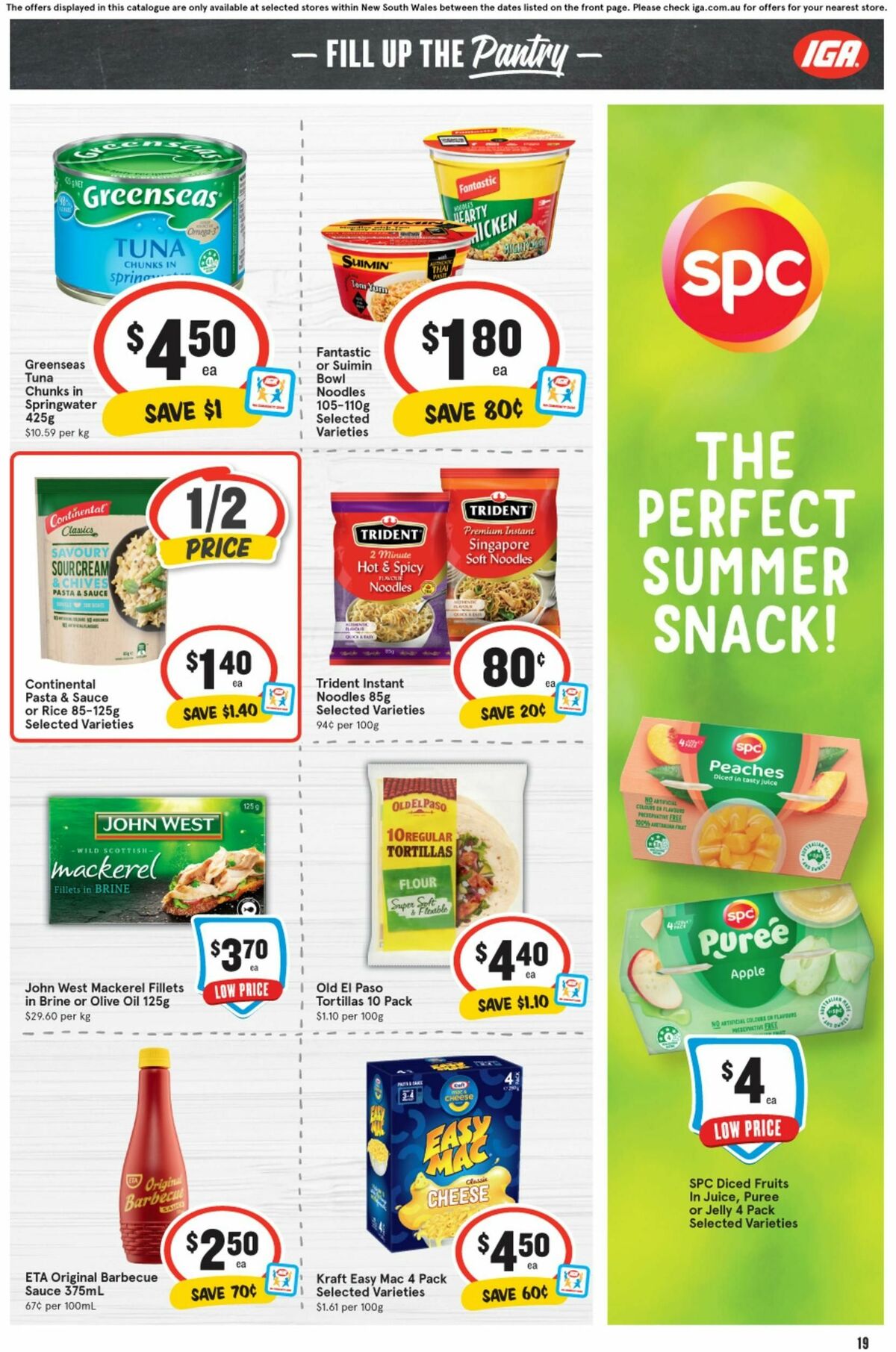 IGA Catalogues from 17 January