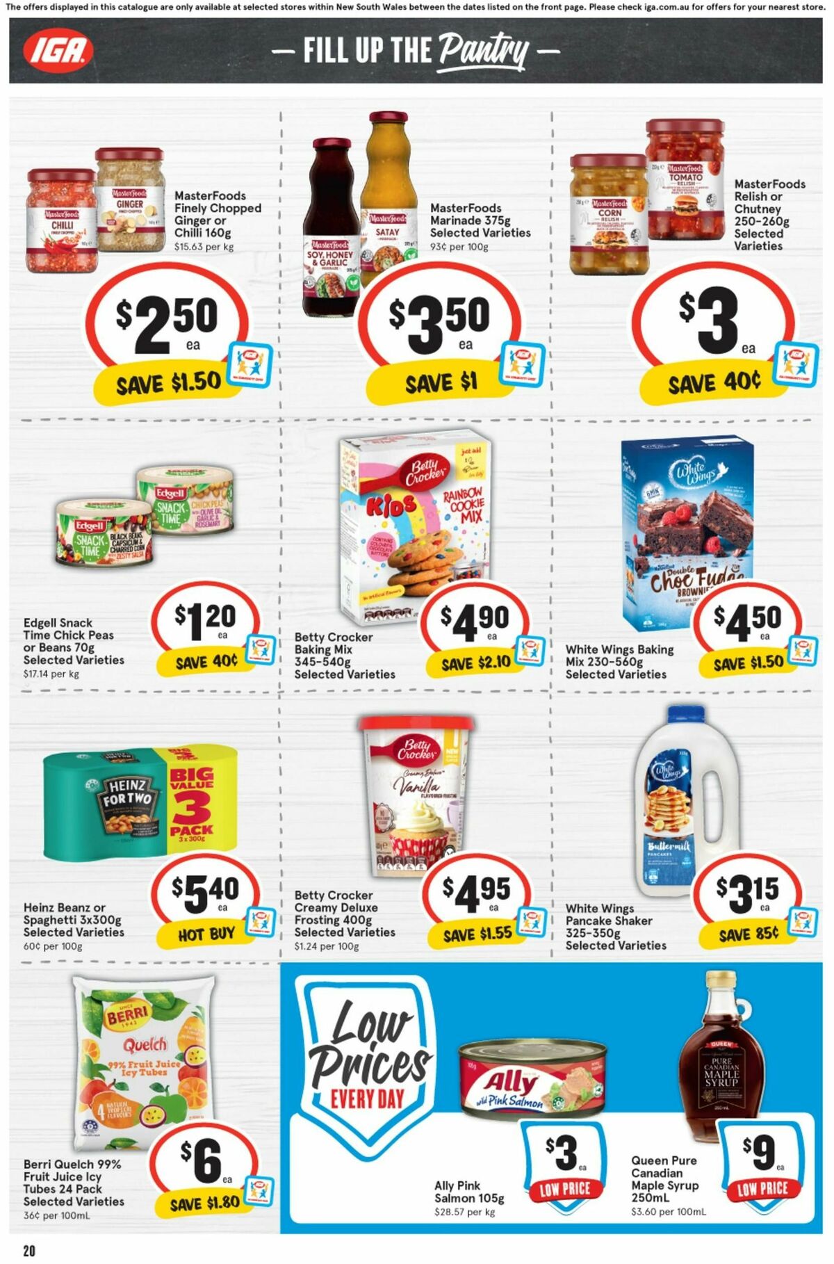 IGA Catalogues from 17 January