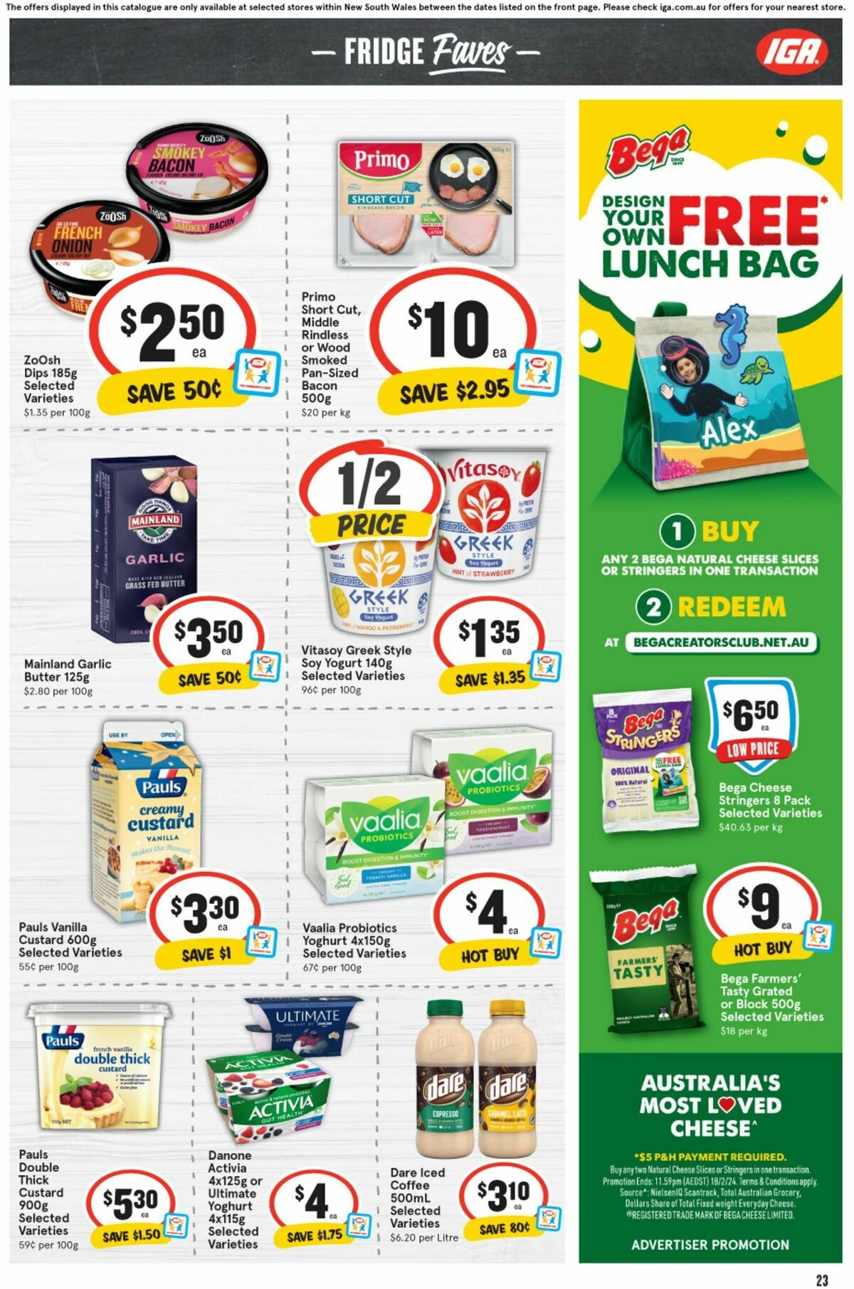 IGA Catalogues from 17 January