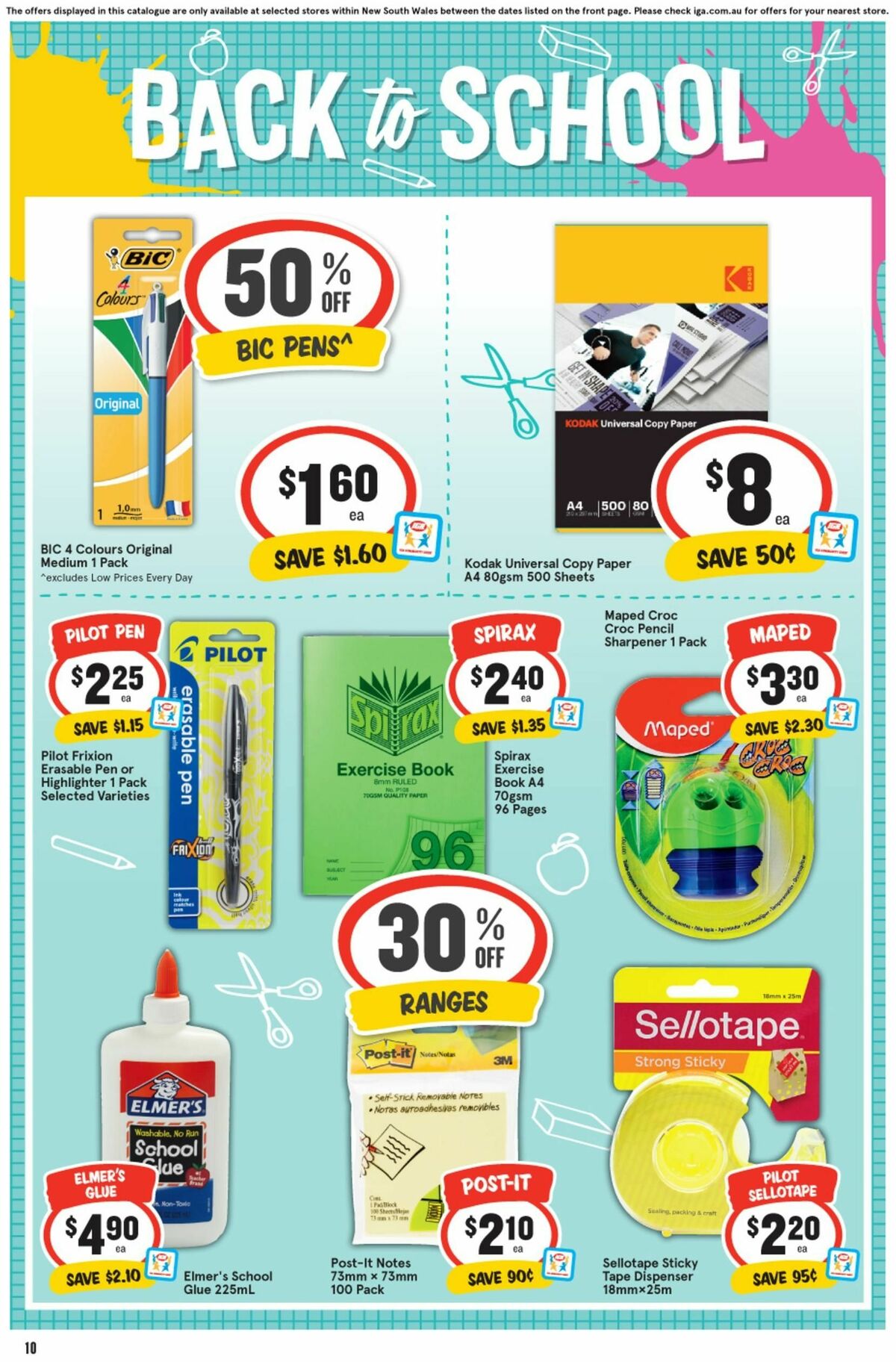 IGA Catalogues from 24 January