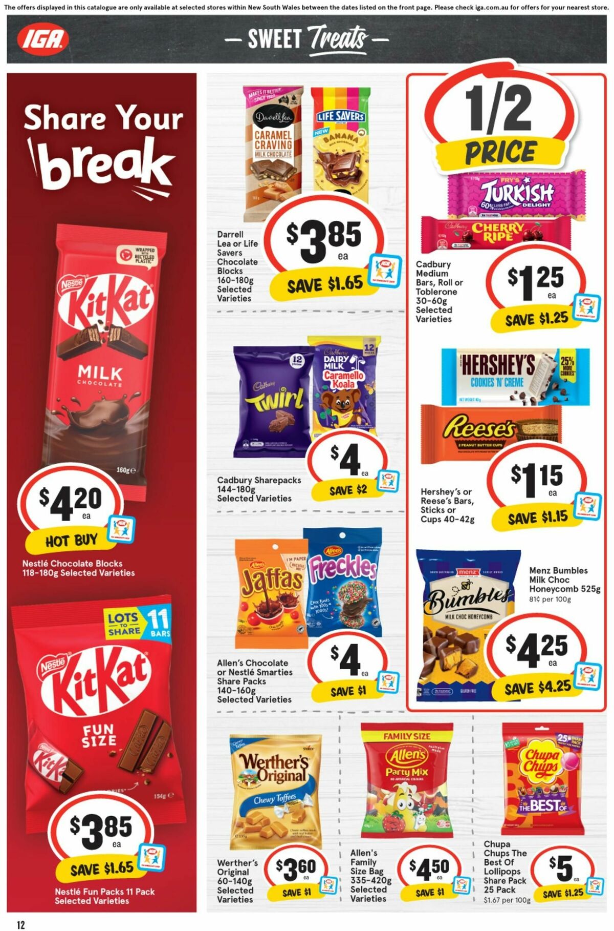 IGA Catalogues from 24 January