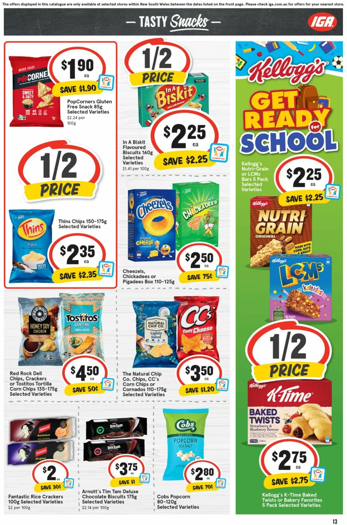 IGA Catalogues from 24 January