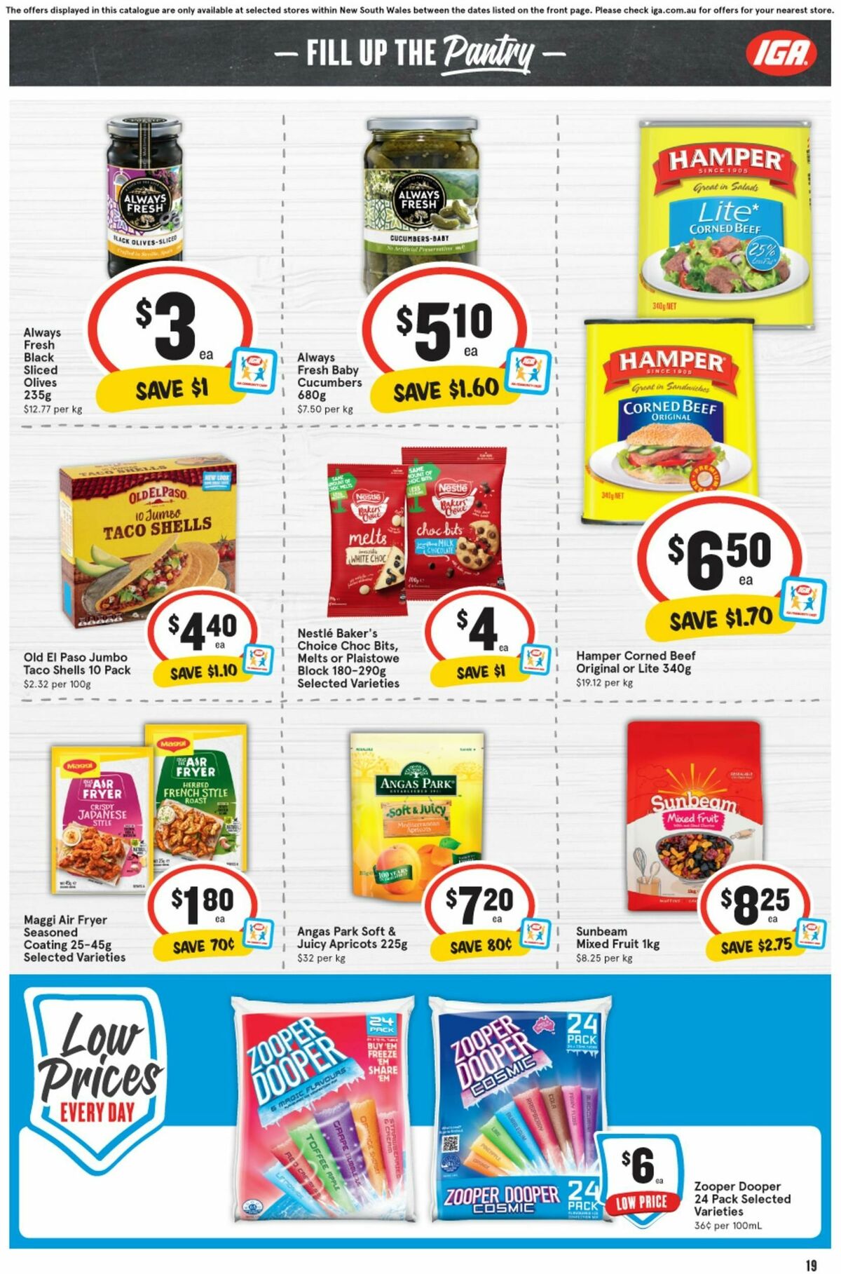 IGA Catalogues from 24 January