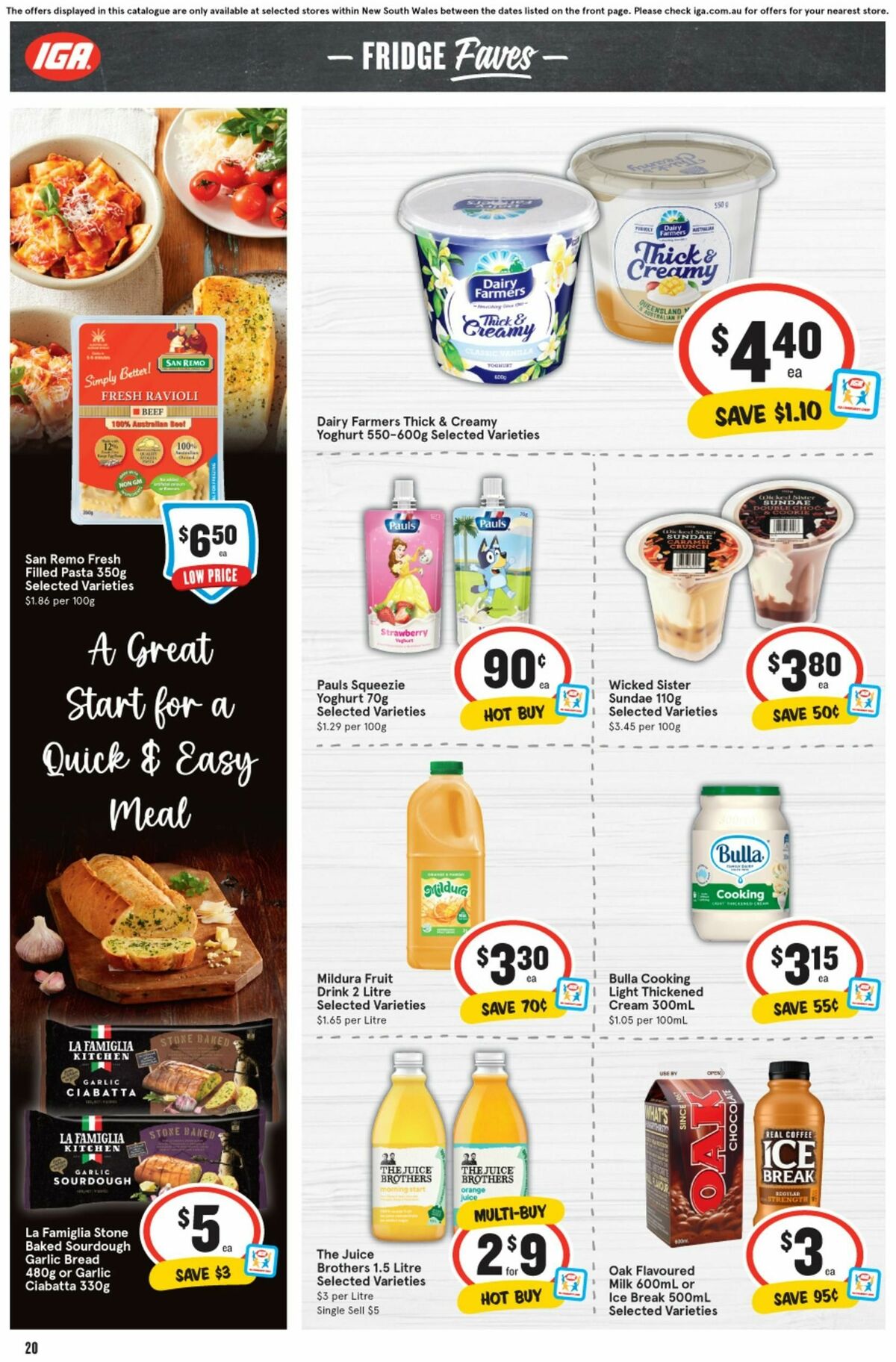 IGA Catalogues from 24 January