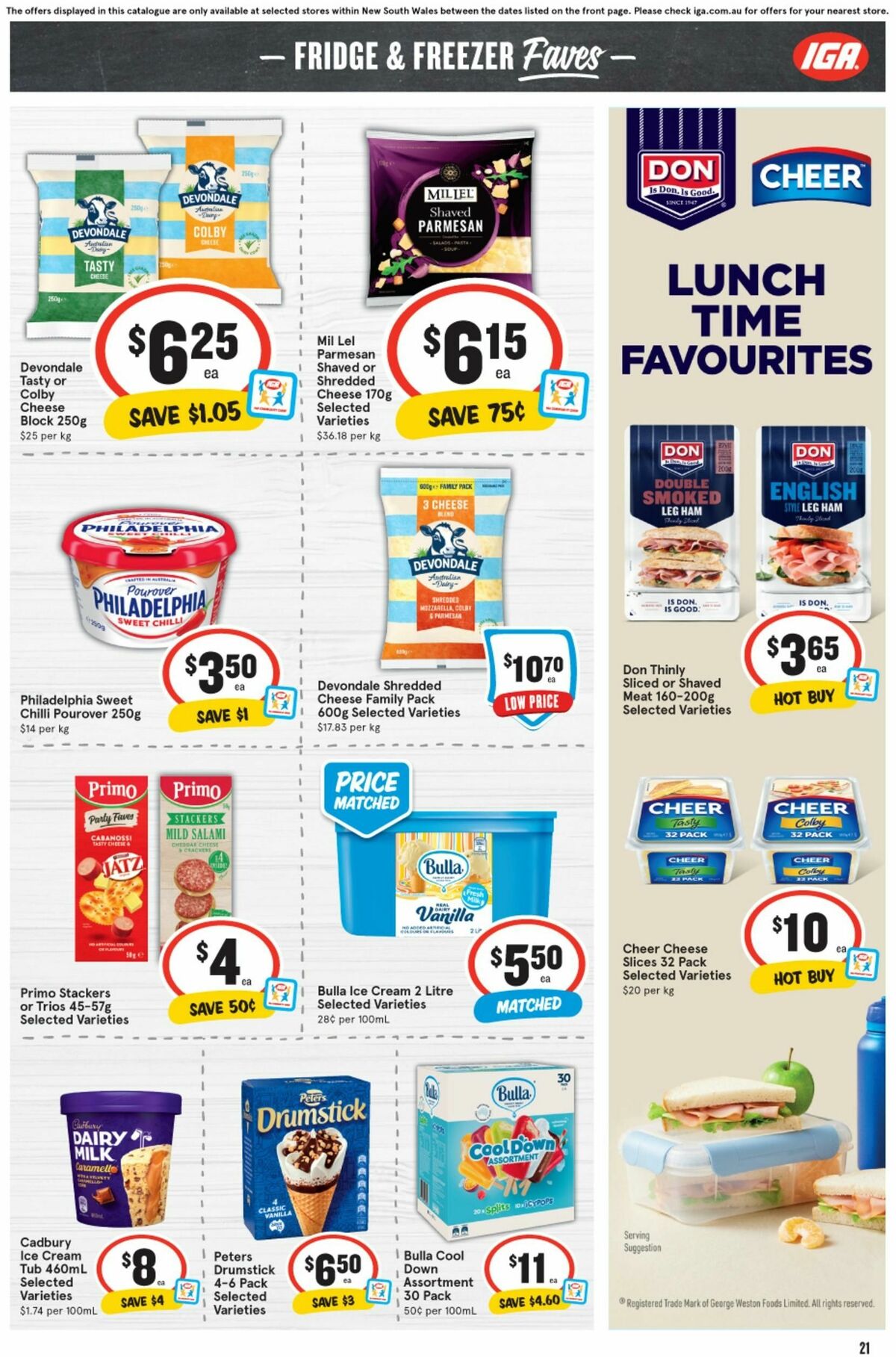 IGA Catalogues from 24 January